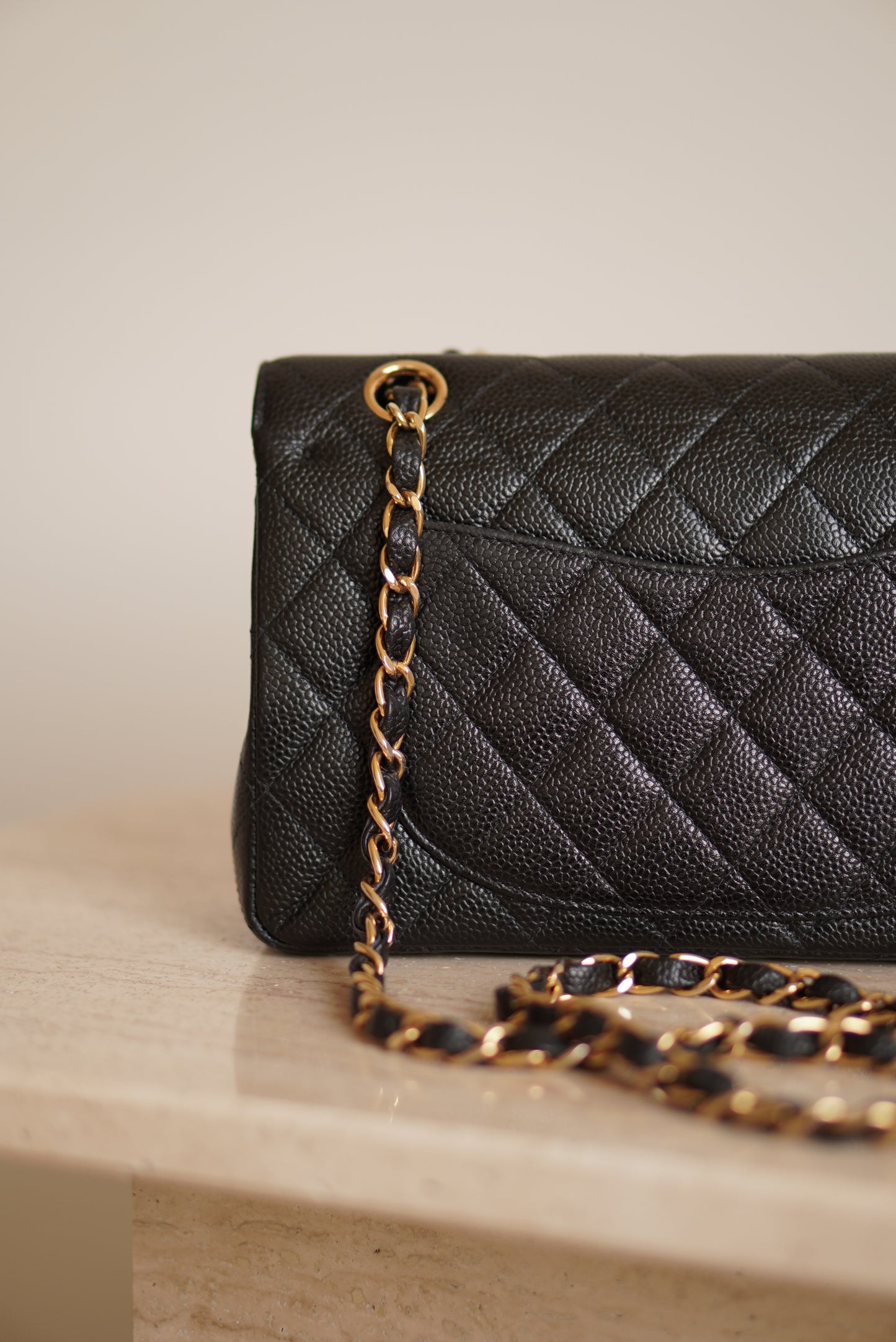 CHANEL CLASSIC SMALL DOUBLE FLAP | BLACK