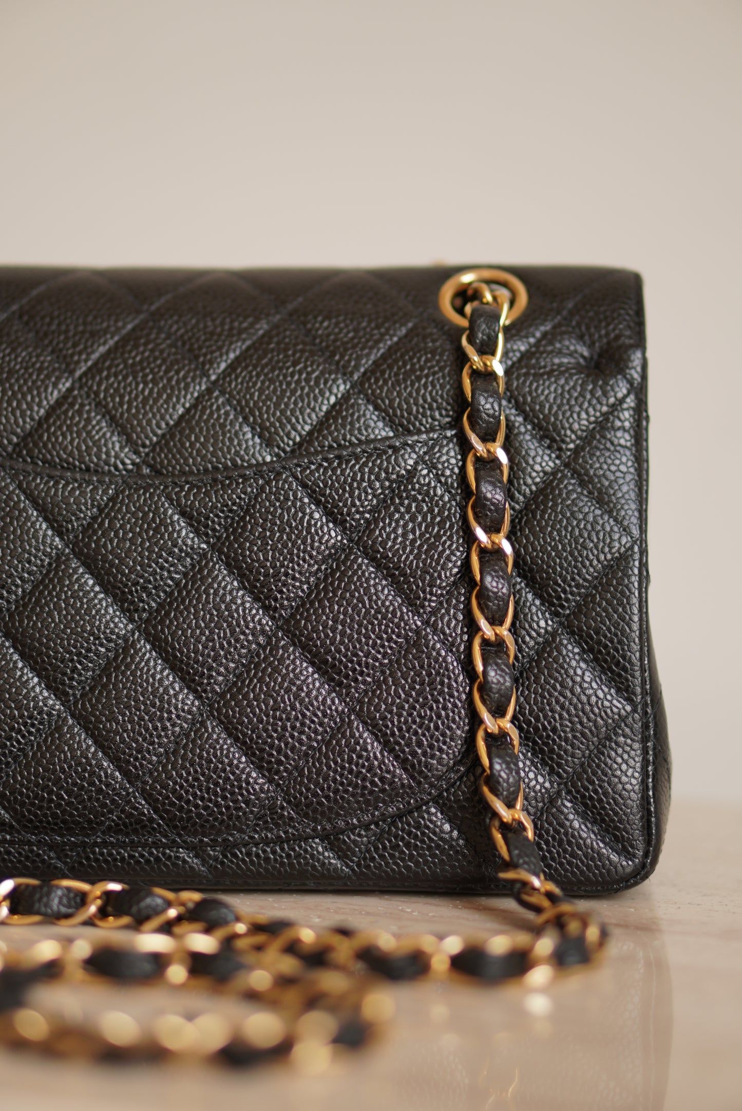 CHANEL CLASSIC SMALL DOUBLE FLAP | BLACK