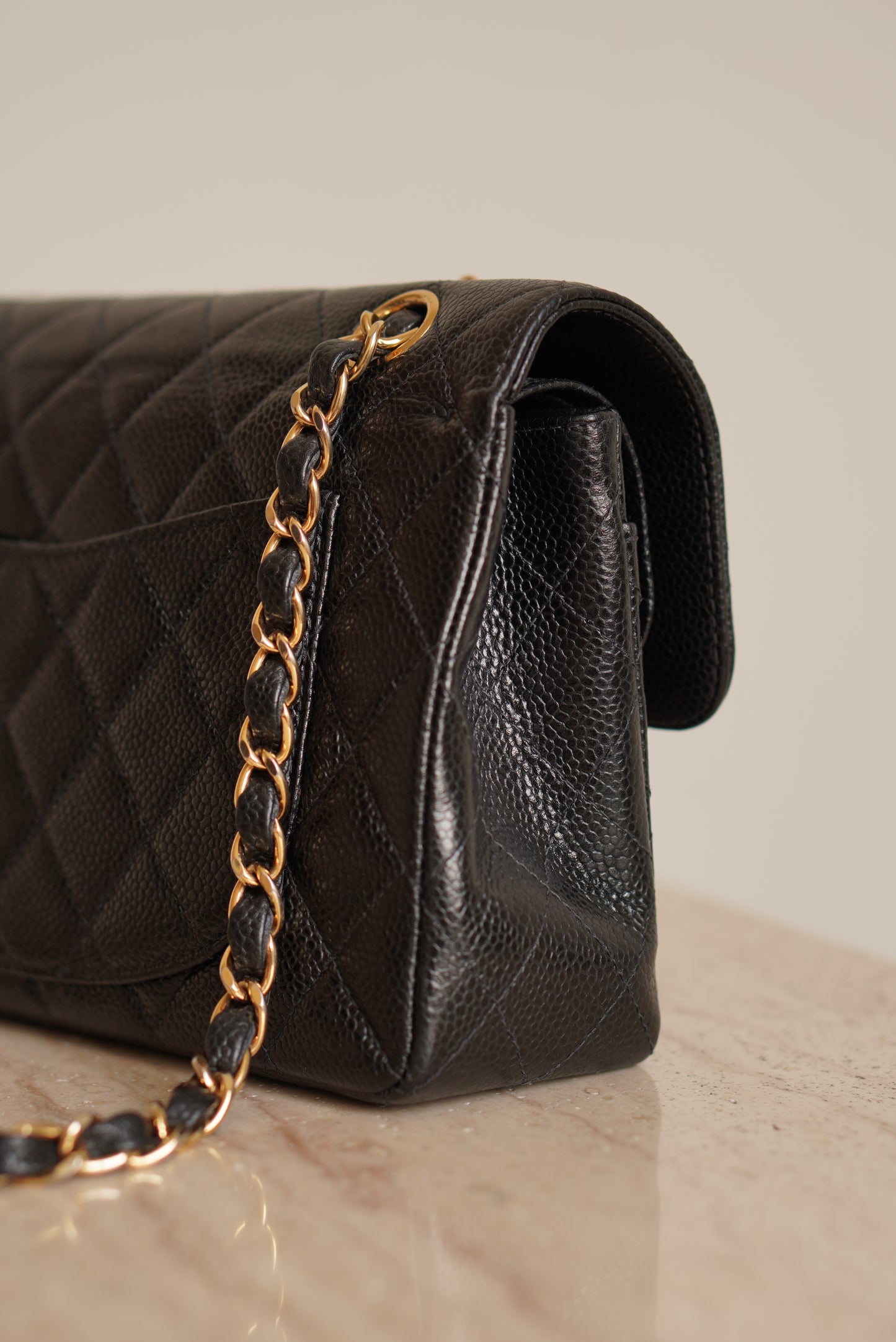CHANEL CLASSIC SMALL DOUBLE FLAP | BLACK