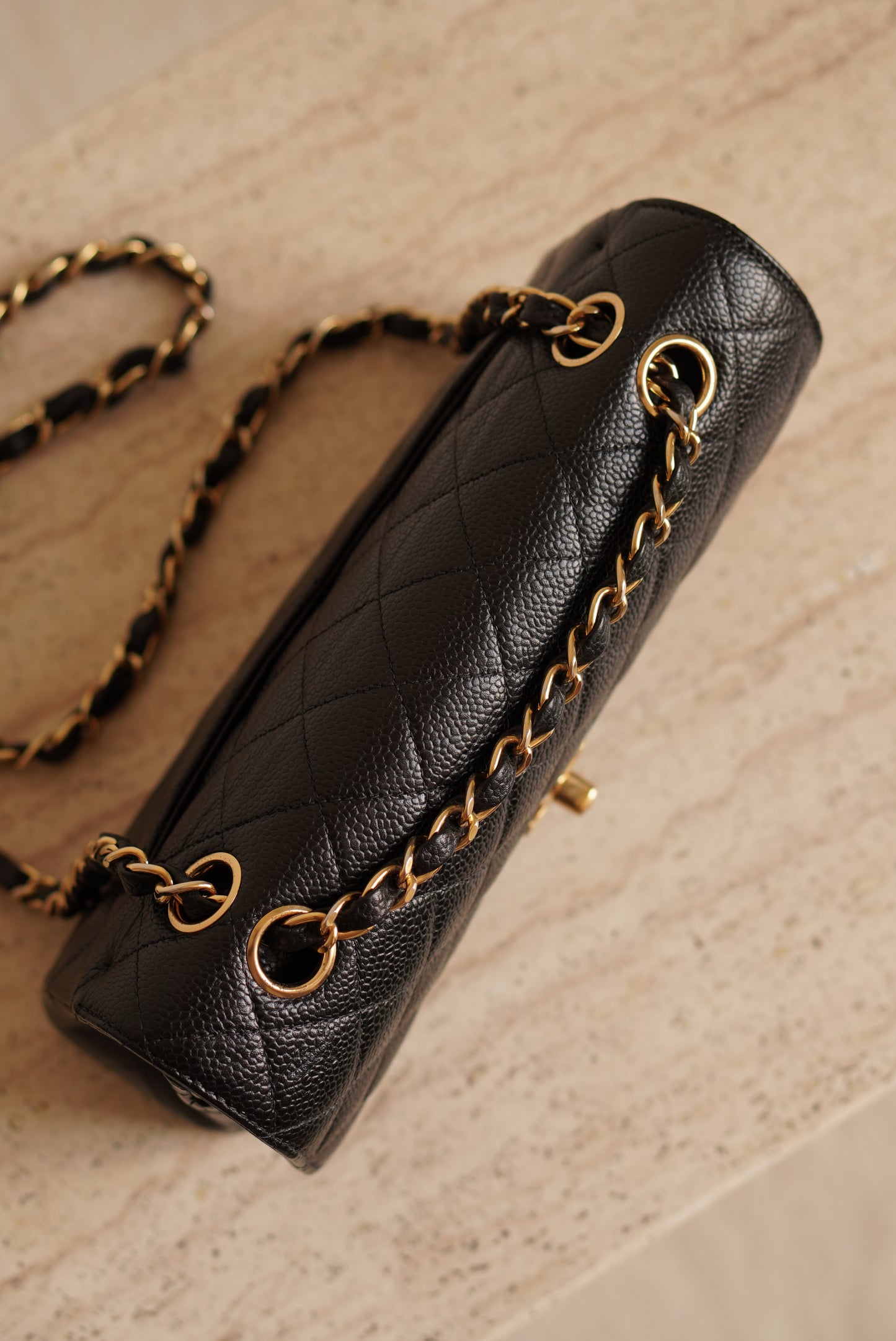 CHANEL CLASSIC SMALL DOUBLE FLAP | BLACK