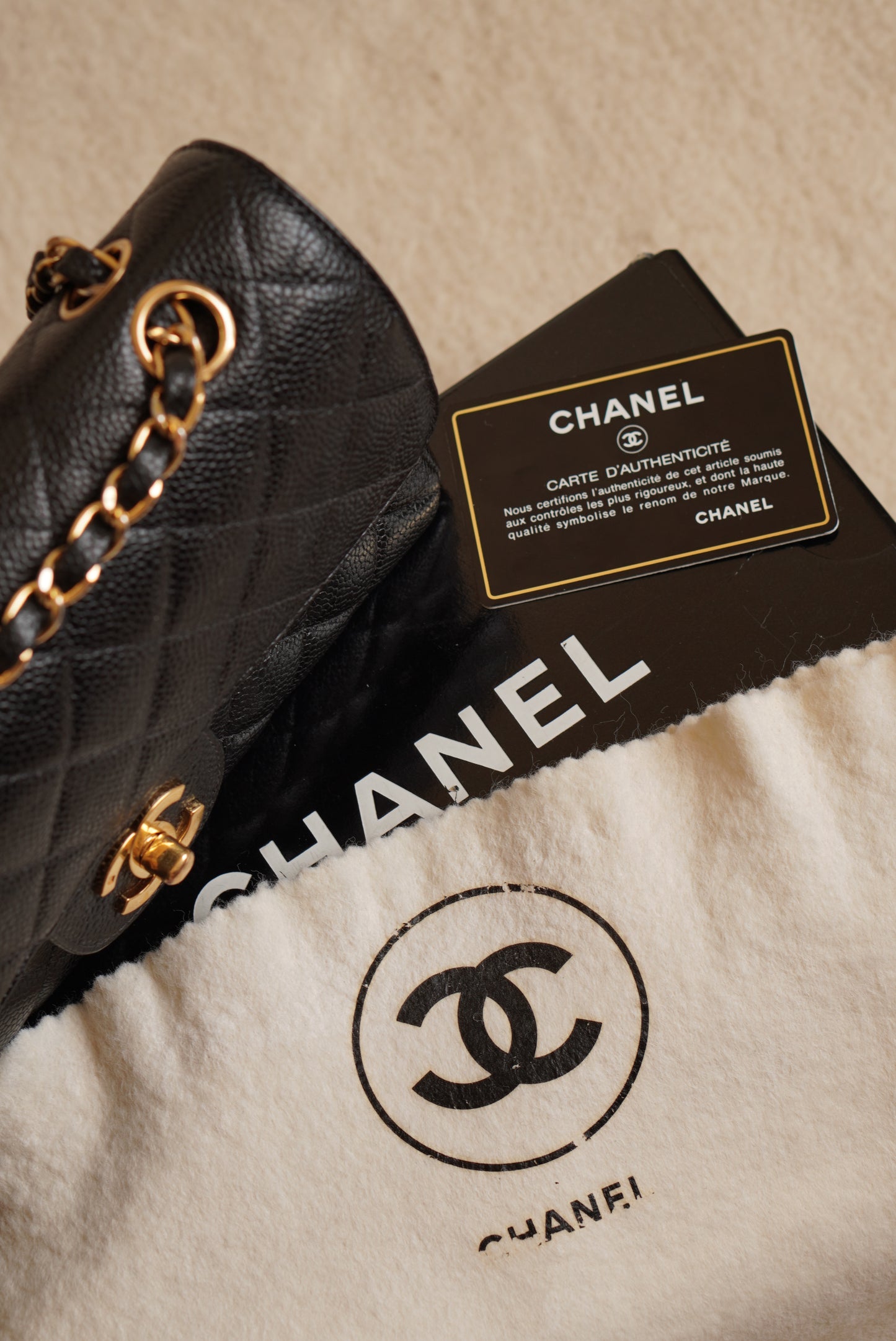 CHANEL CLASSIC SMALL DOUBLE FLAP | BLACK