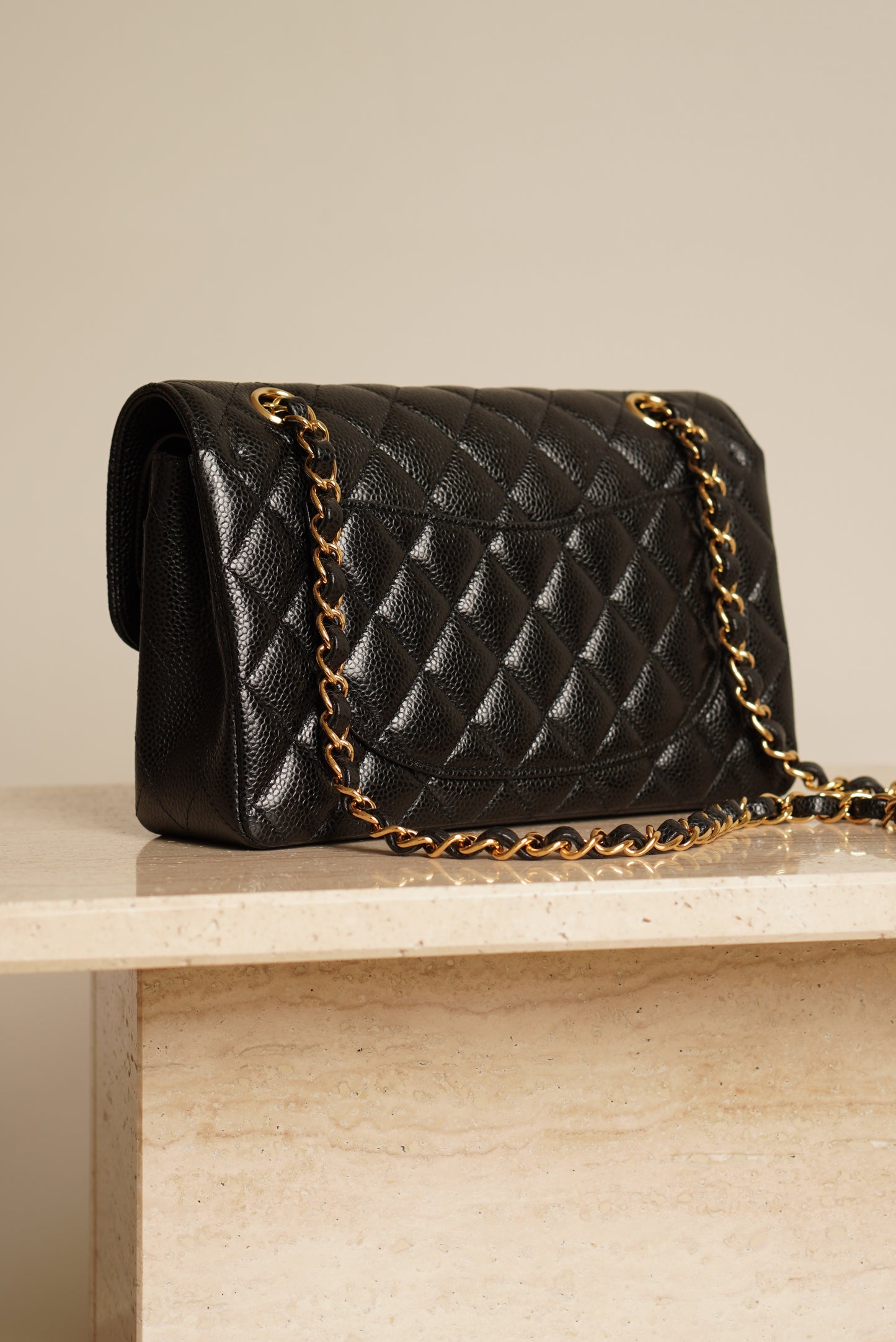 CHANEL CLASSIC SMALL DOUBLE FLAP | BLACK