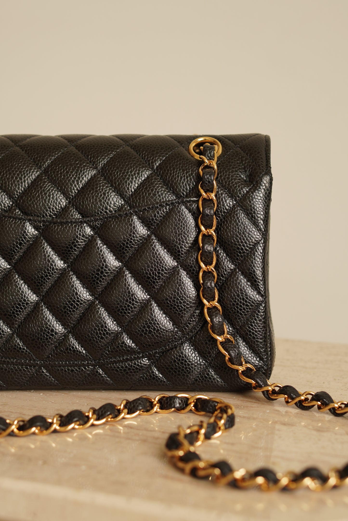 CHANEL CLASSIC SMALL DOUBLE FLAP | BLACK