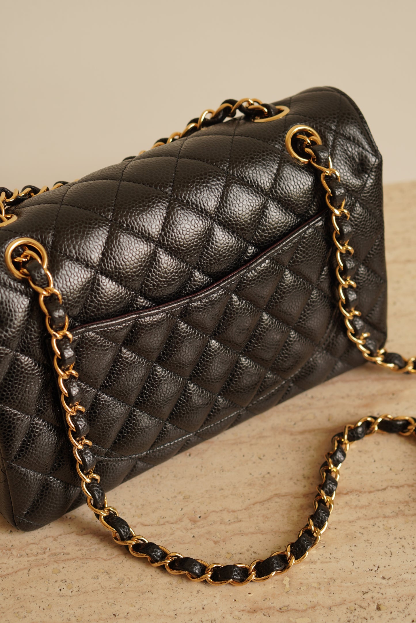 CHANEL CLASSIC SMALL DOUBLE FLAP | BLACK