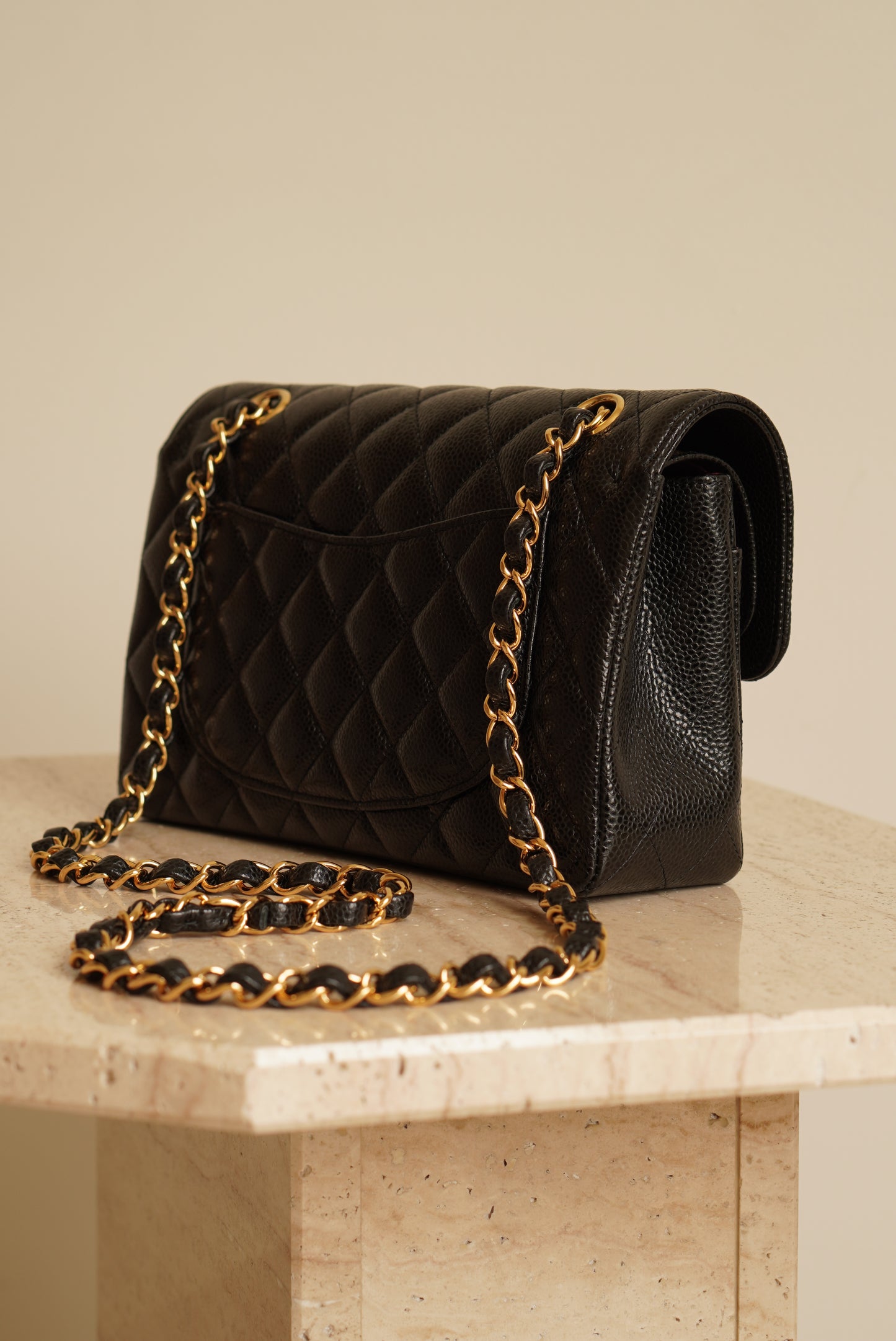CHANEL CLASSIC SMALL DOUBLE FLAP | BLACK