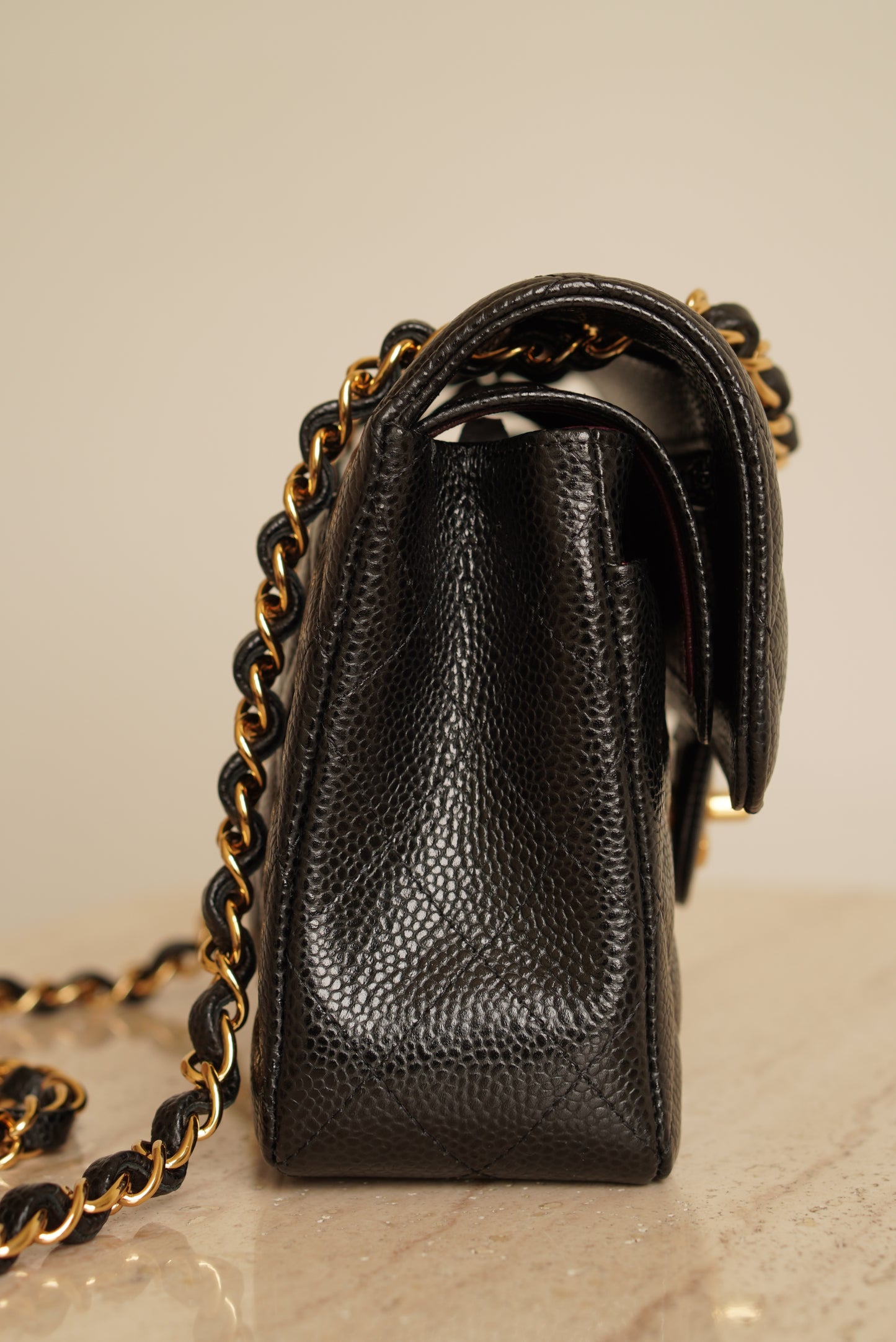 CHANEL CLASSIC SMALL DOUBLE FLAP | BLACK