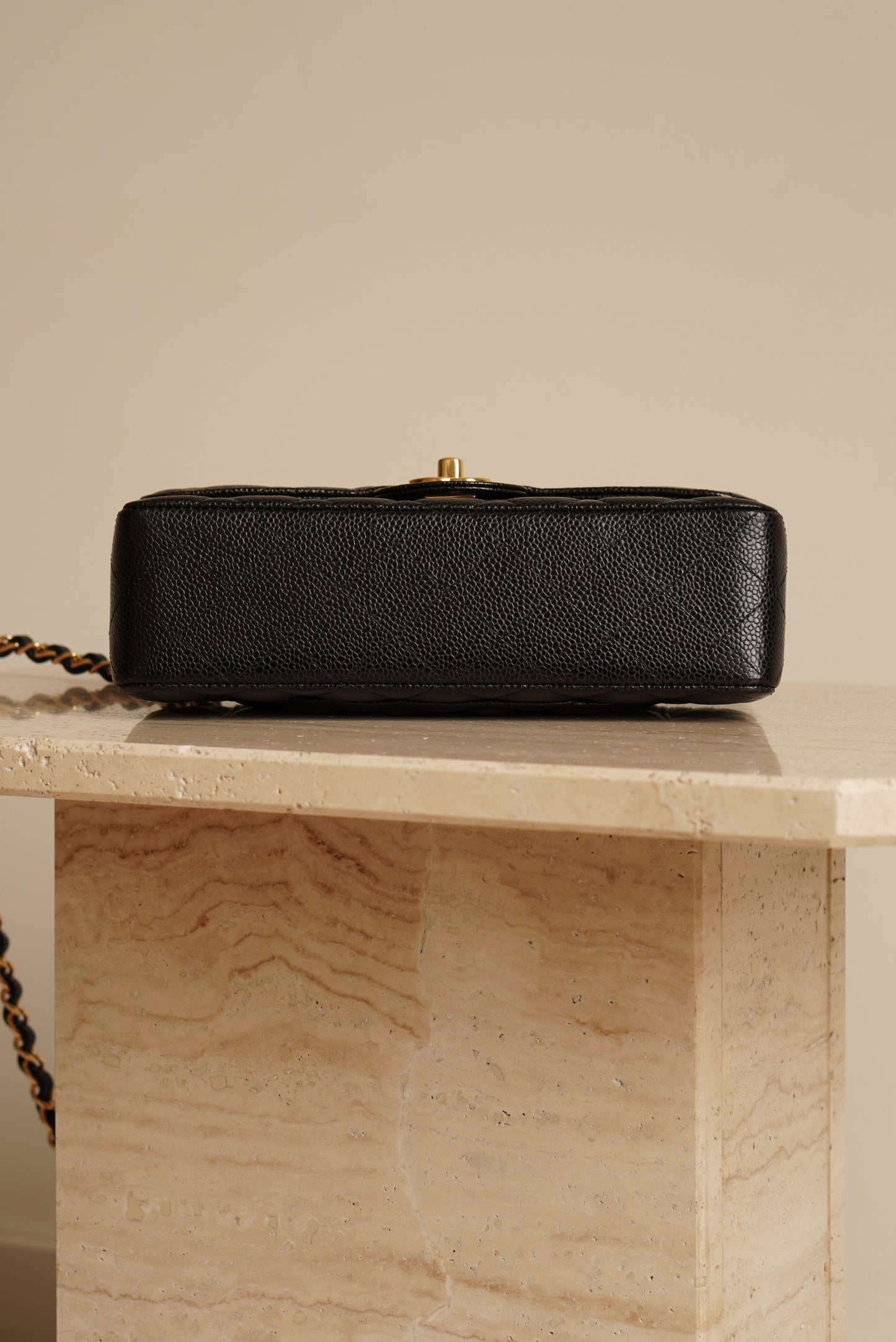 CHANEL CLASSIC SMALL DOUBLE FLAP | BLACK