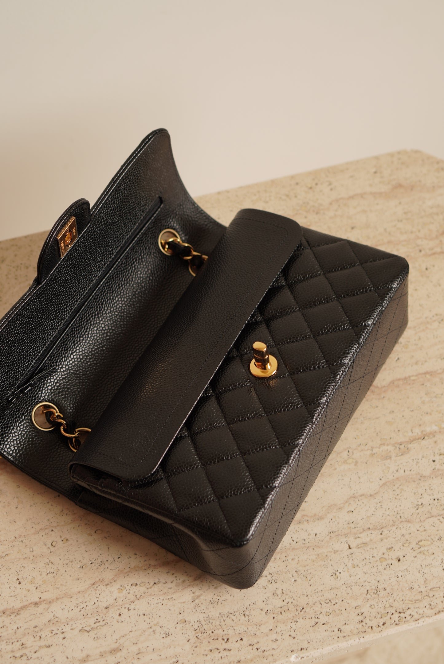 CHANEL CLASSIC SMALL DOUBLE FLAP | BLACK