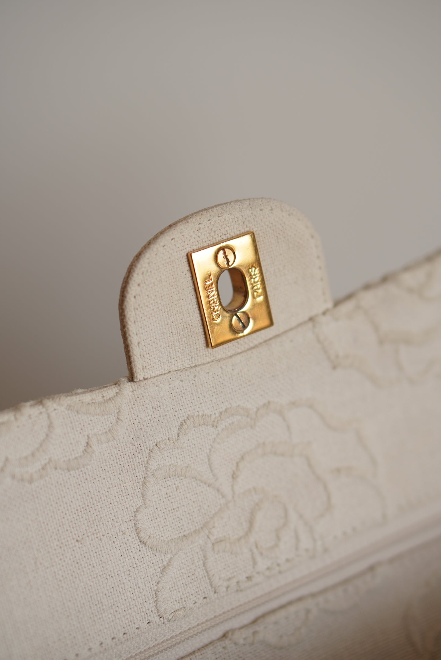 CHANEL CLASSIC CAMELLIA SMALL DOUBLE FLAP