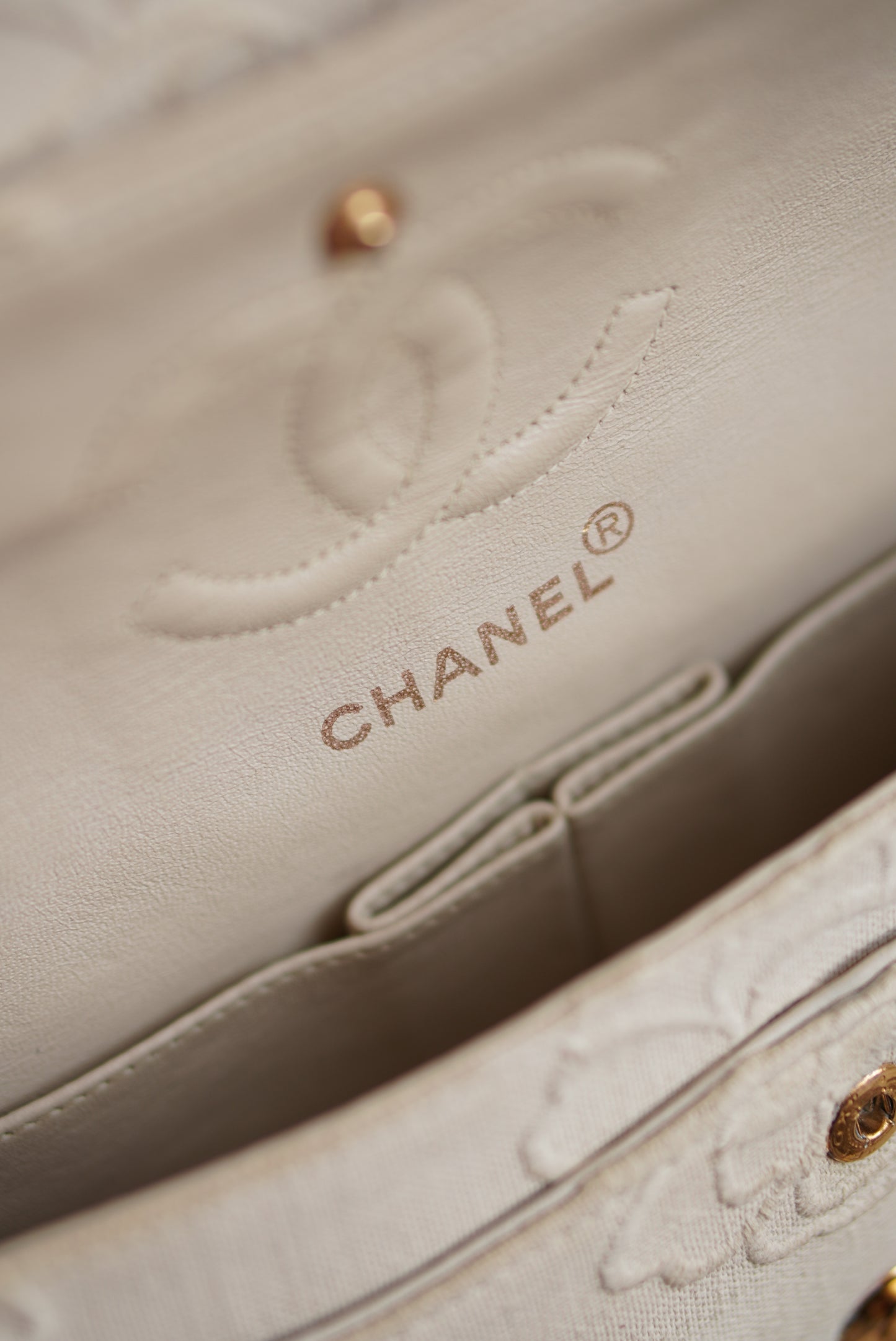 CHANEL CLASSIC CAMELLIA SMALL DOUBLE FLAP