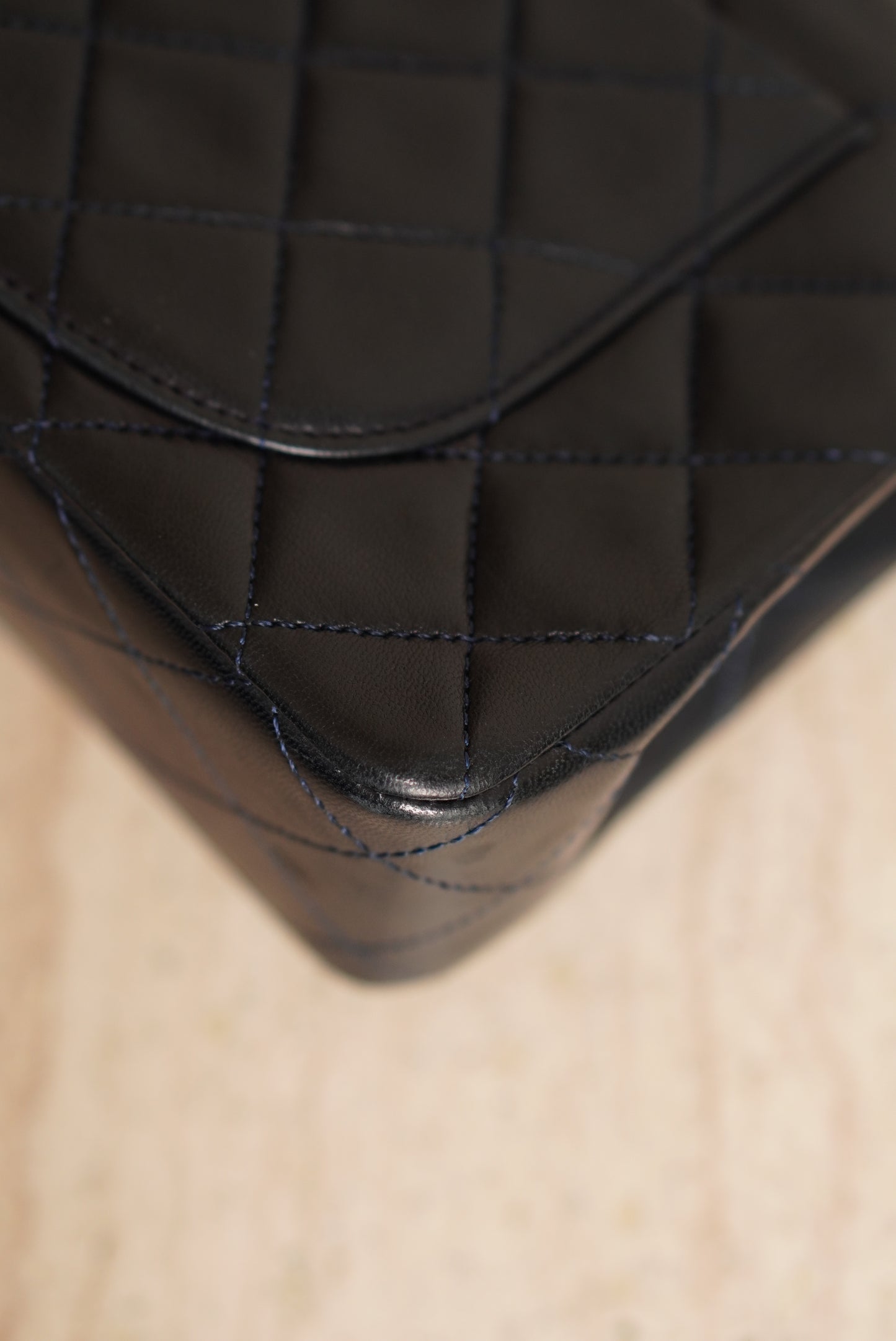 CHANEL CLASSIC SMALL DOUBLE FLAP | NAVY BLUE