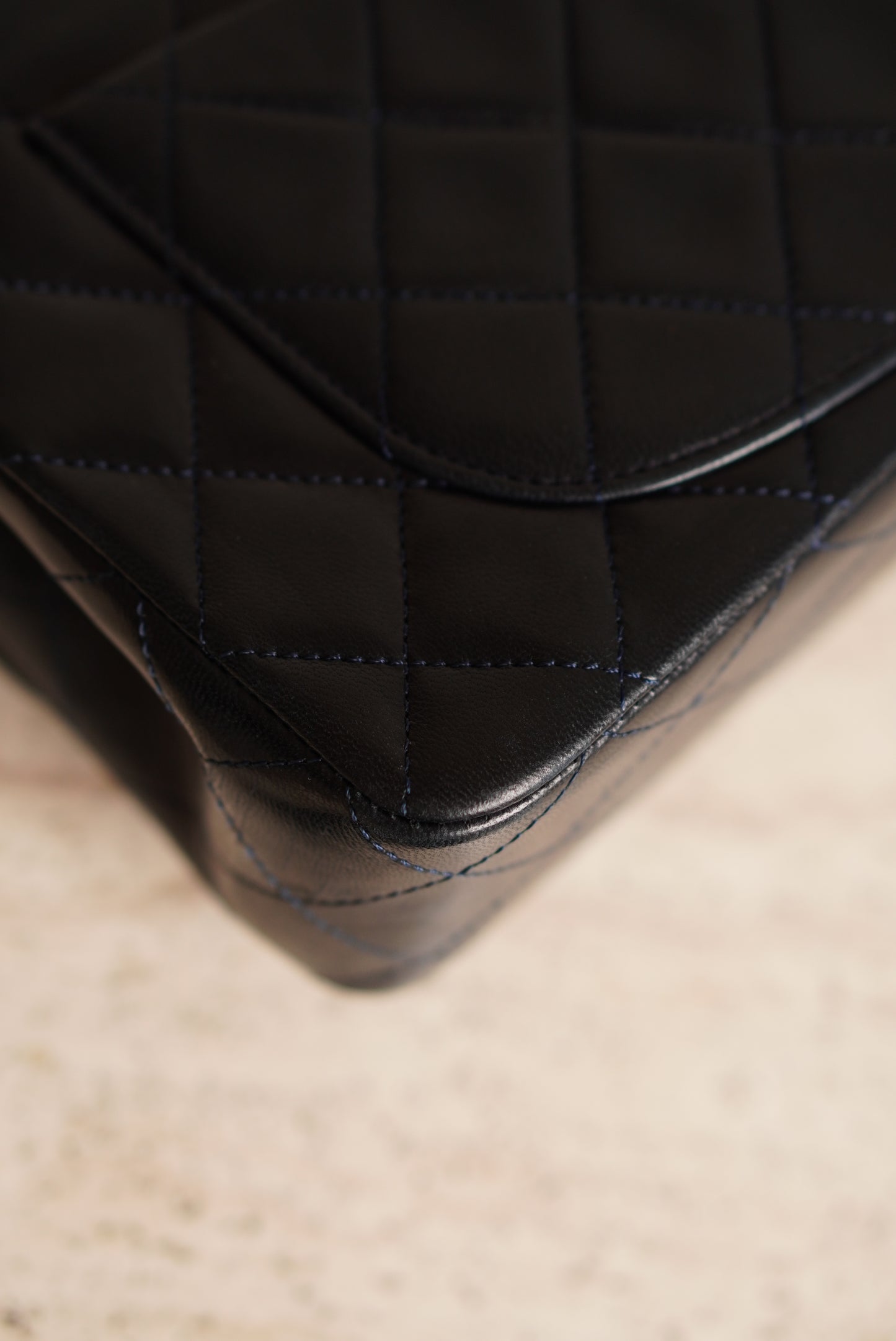 CHANEL CLASSIC SMALL DOUBLE FLAP | NAVY BLUE