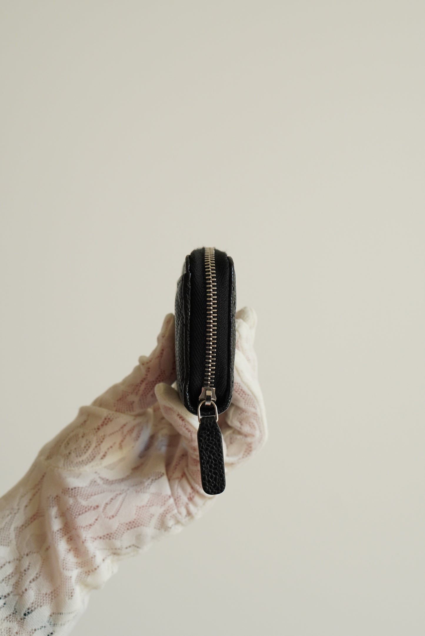 CHANEL CLASSIC ZIPPED COIN PURSE | BLACK