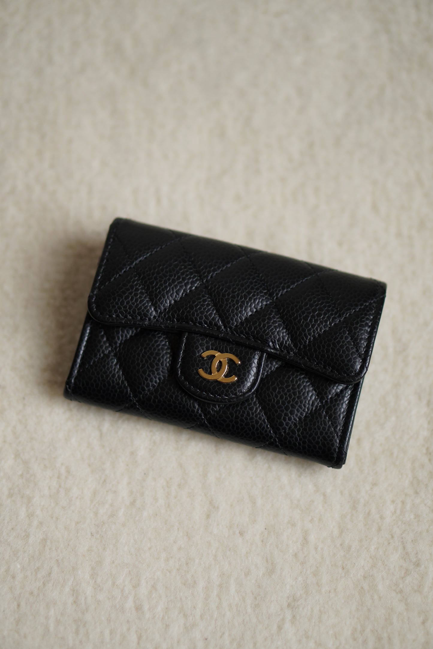 CHANEL FLAP CARD HOLDER