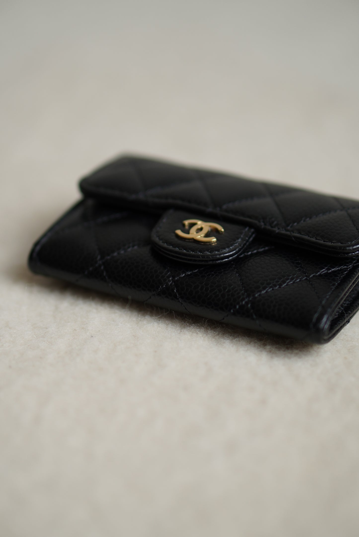 CHANEL FLAP CARD HOLDER