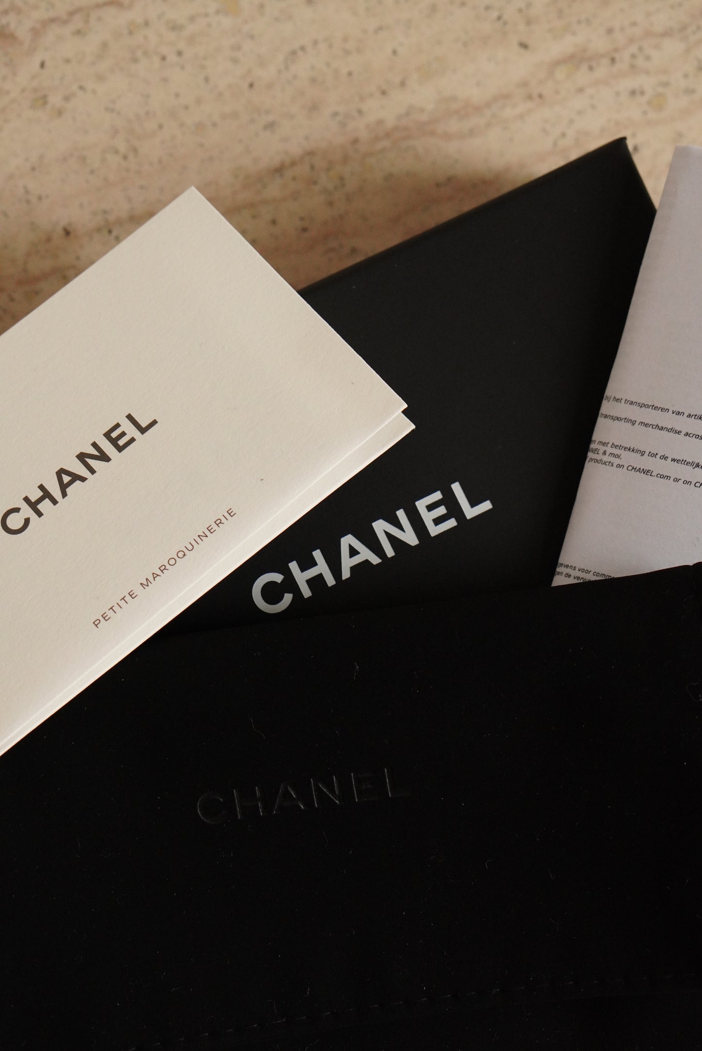 CHANEL FLAP CARD HOLDER | BURGUNDY