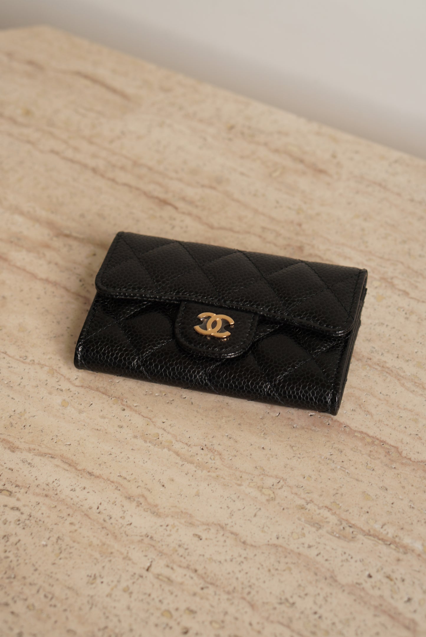 CHANEL FLAP CARD HOLDER