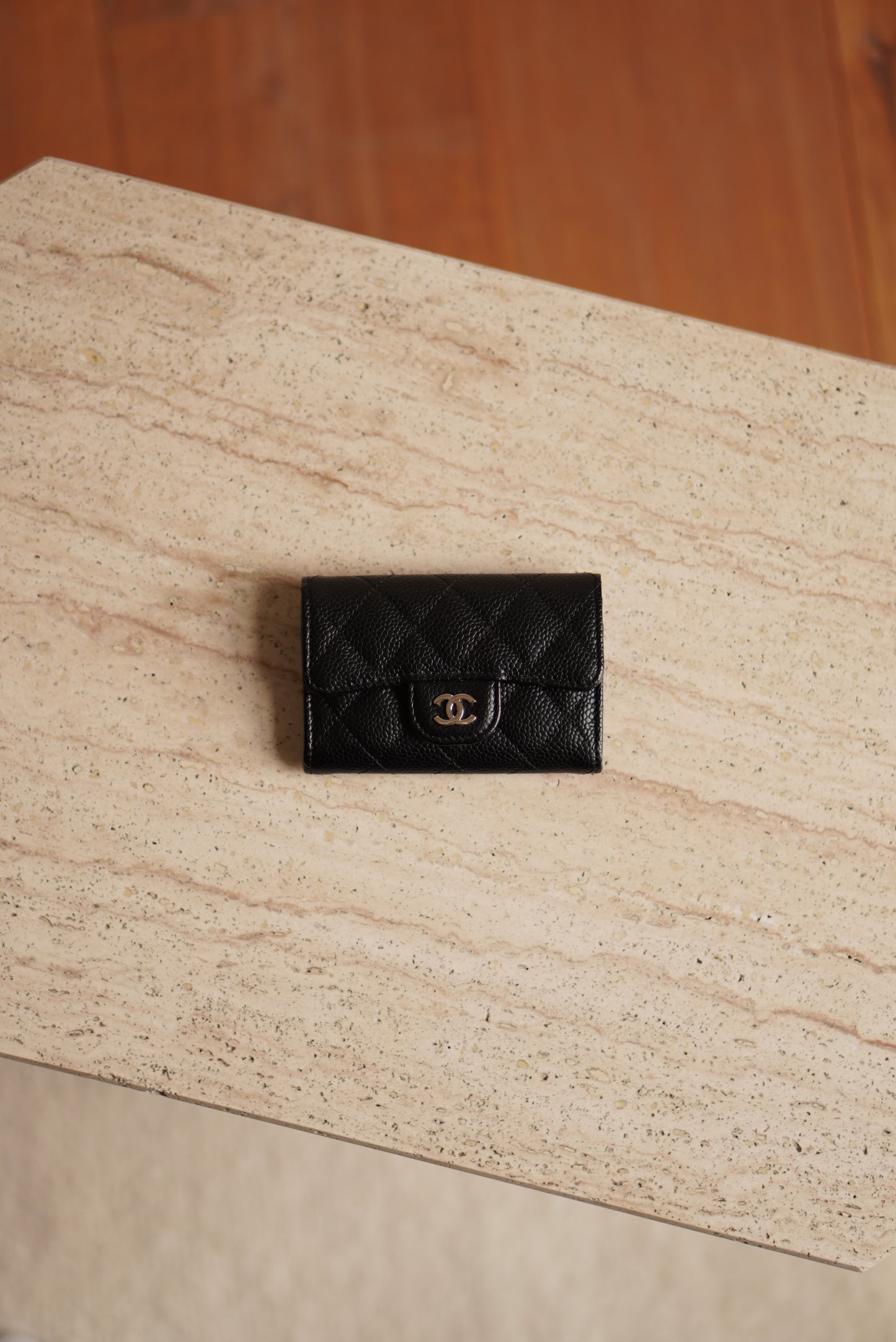 CHANEL FLAP CARD HOLDER