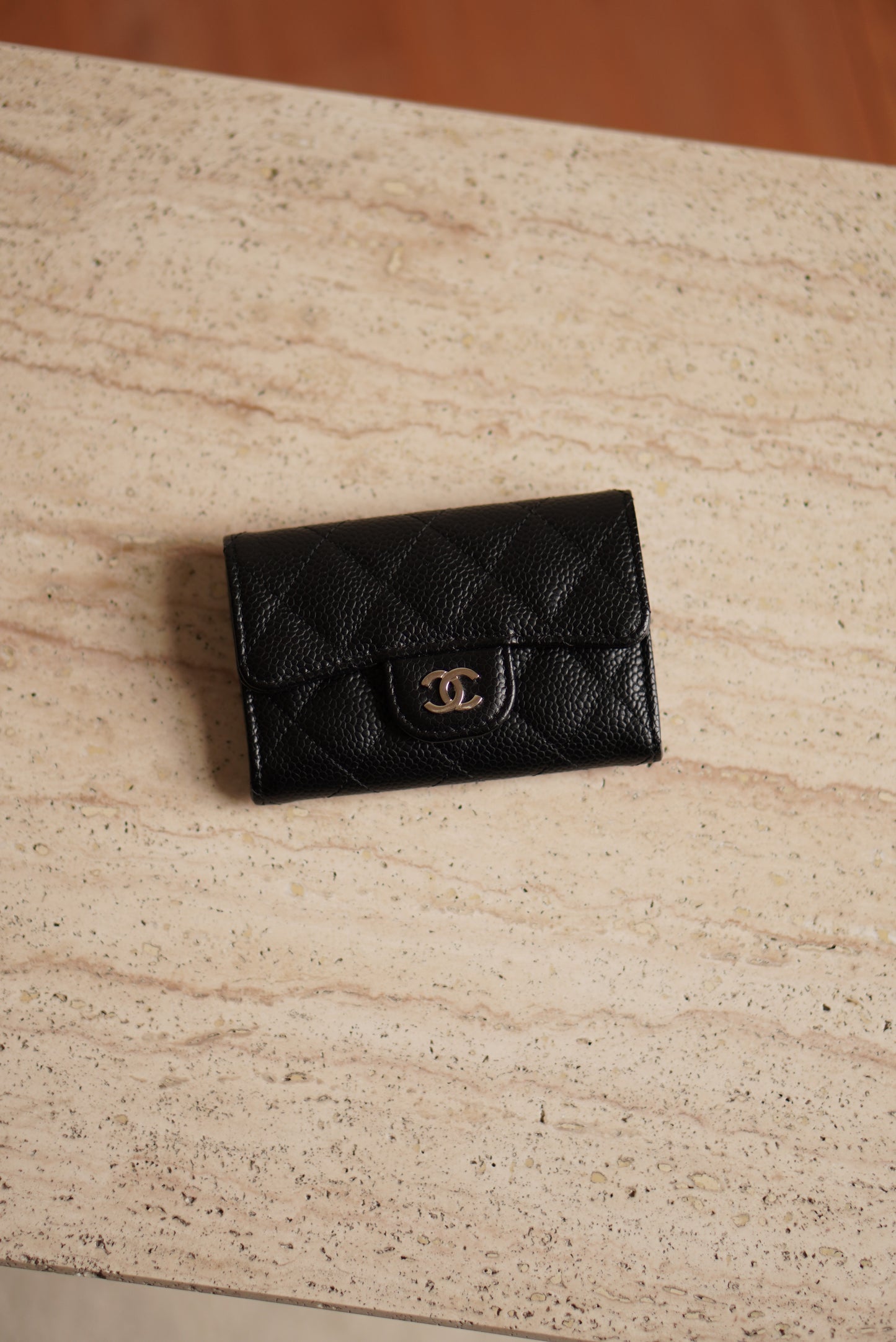 CHANEL FLAP CARD HOLDER