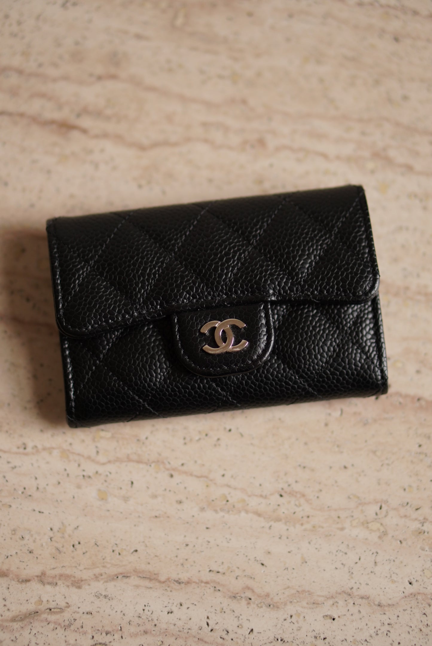 CHANEL FLAP CARD HOLDER