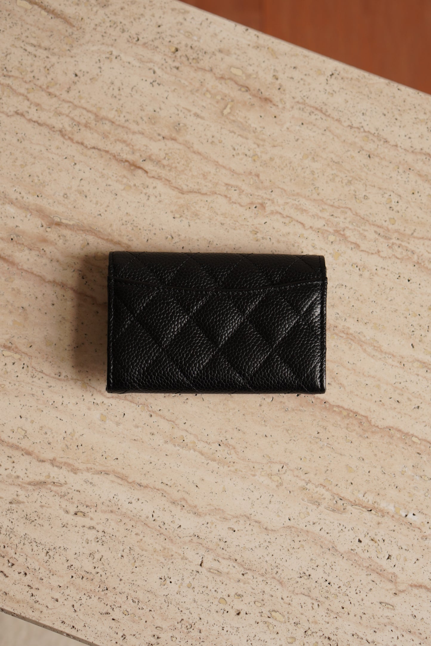 CHANEL FLAP CARD HOLDER