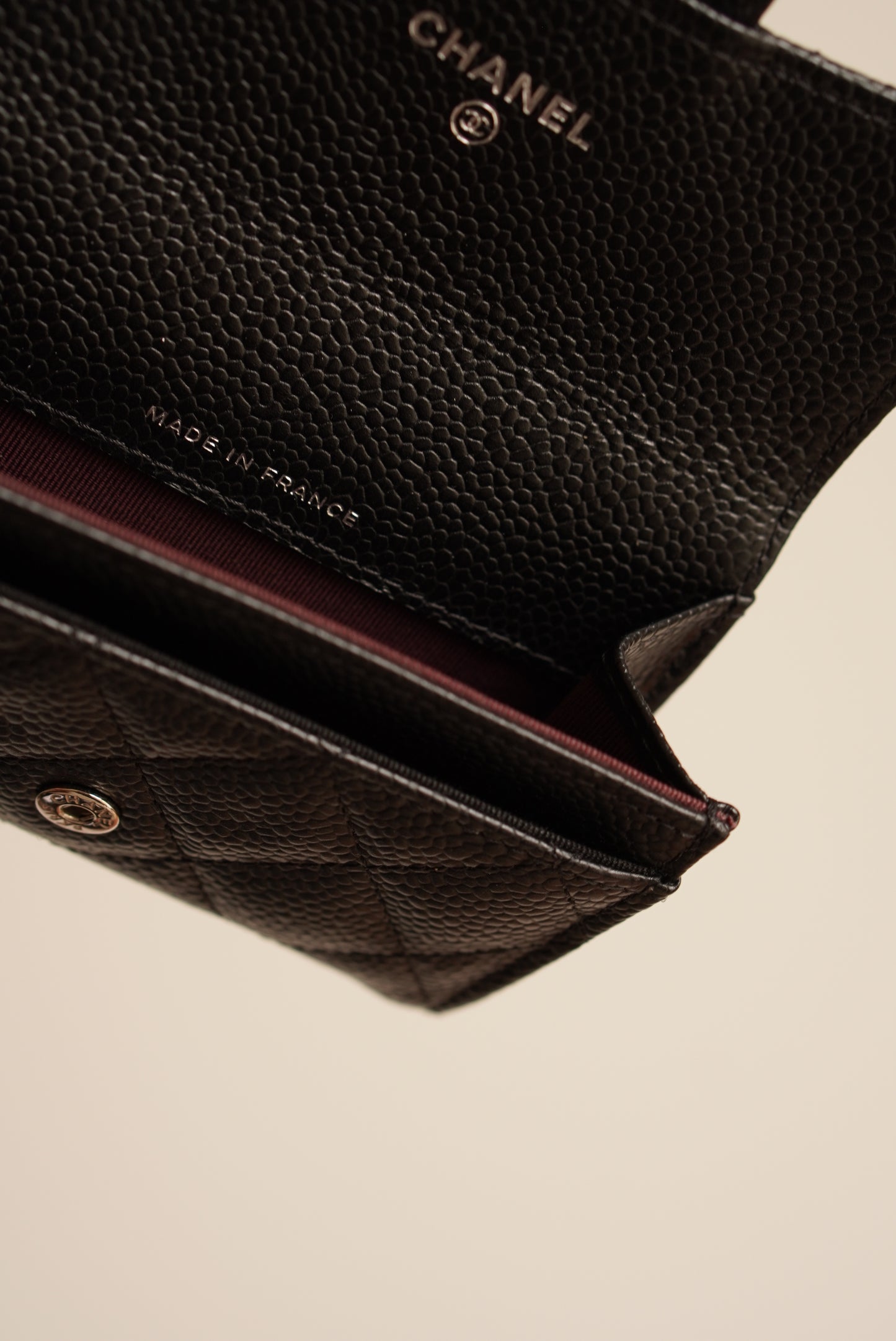 CHANEL FLAP CARD HOLDER