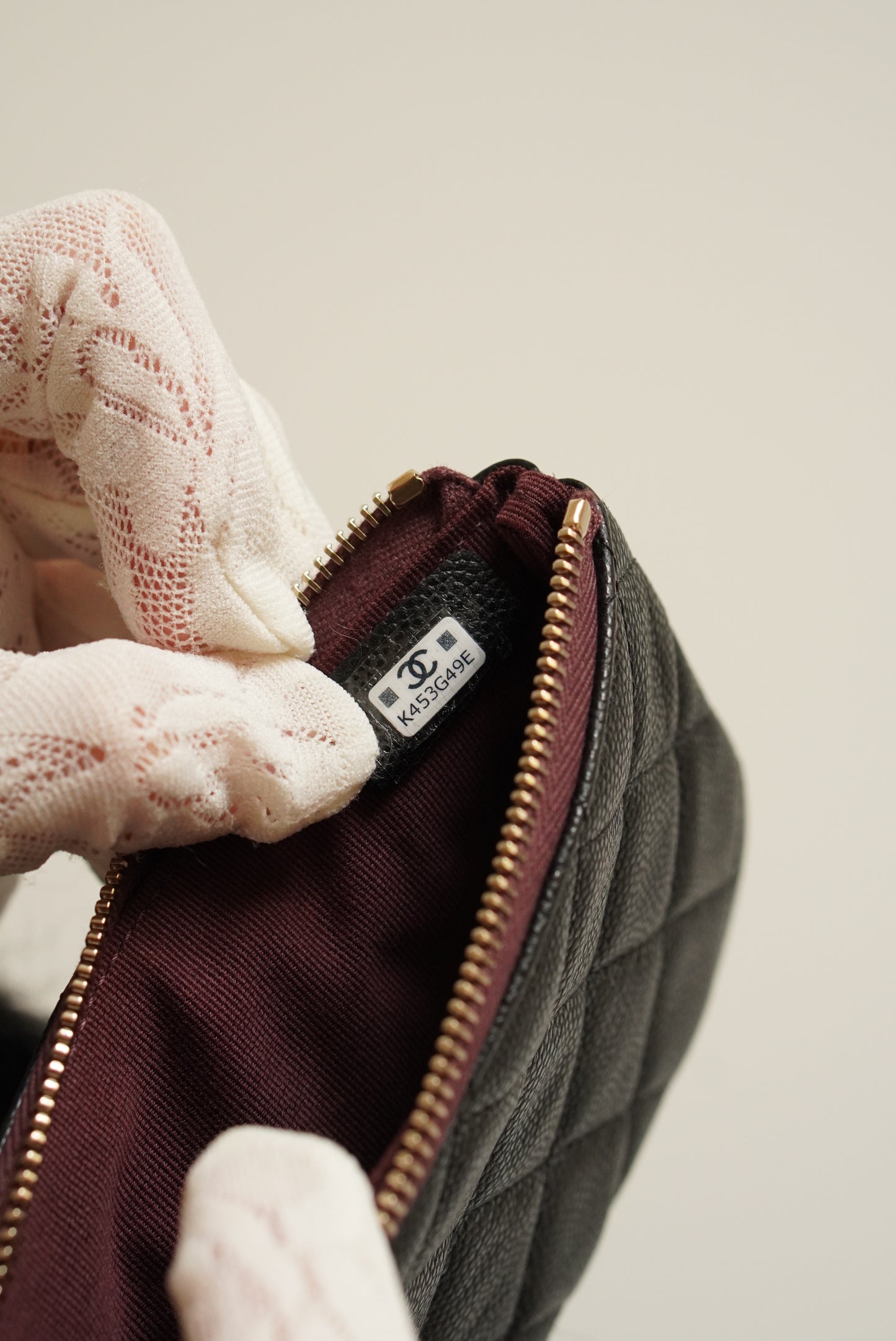 CHANEL MINI O CASE | BLACK