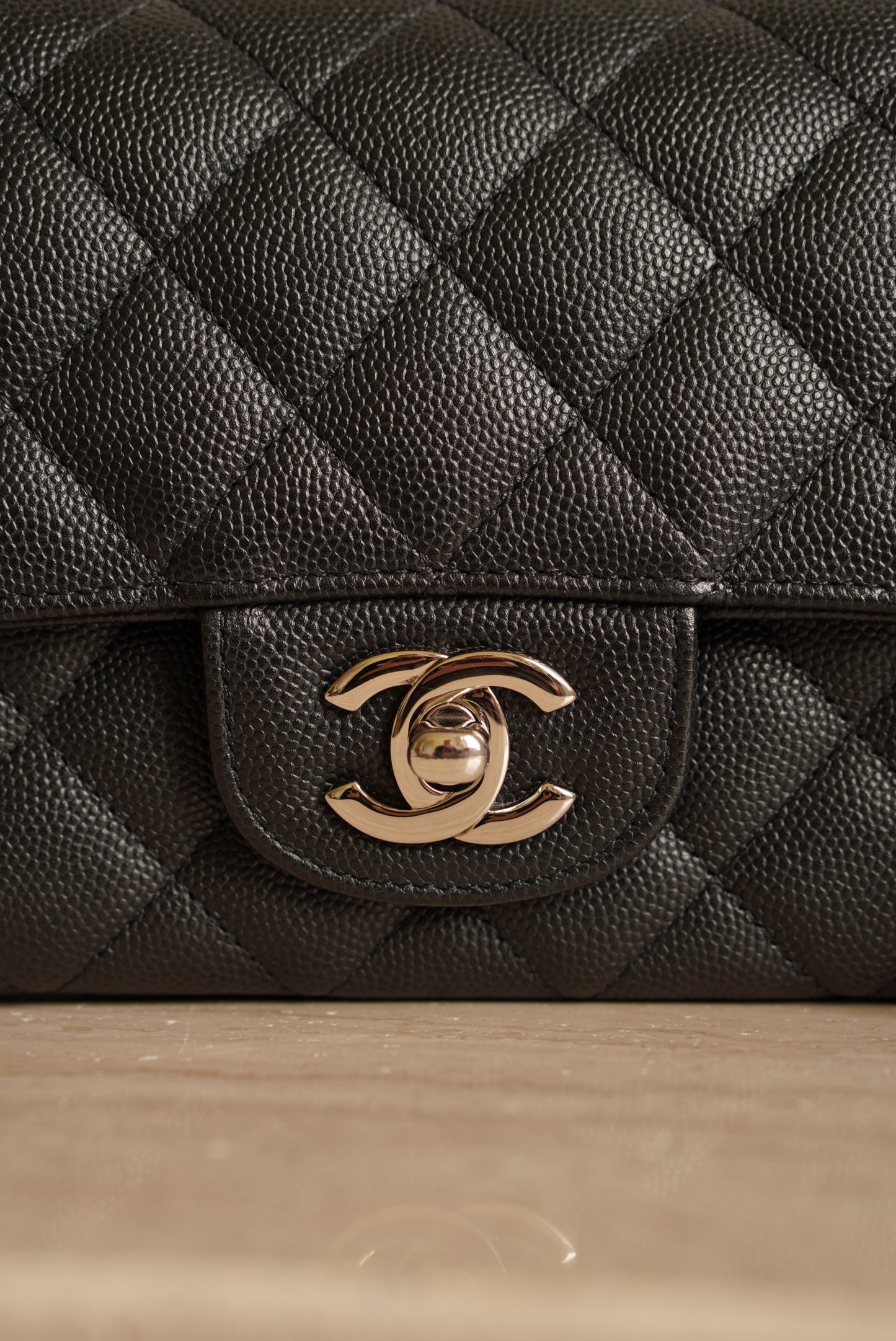 CHANEL 17C MINI RECTANGULAR | BLACK
