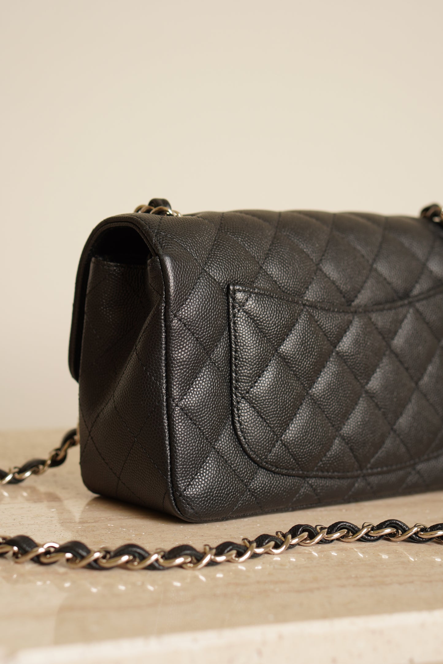 CHANEL 17C MINI RECTANGULAR | BLACK