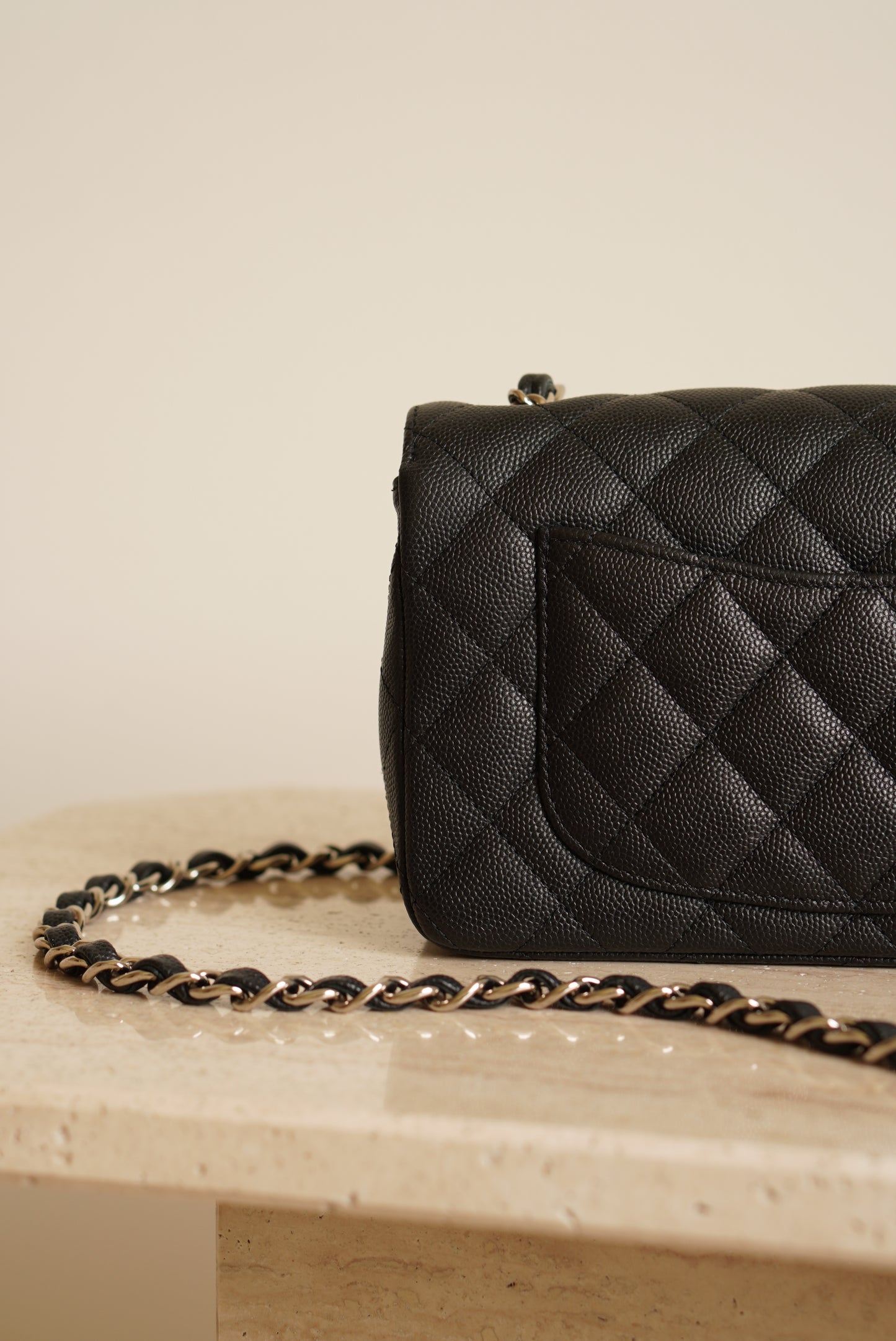 CHANEL 17C MINI RECTANGULAR | BLACK