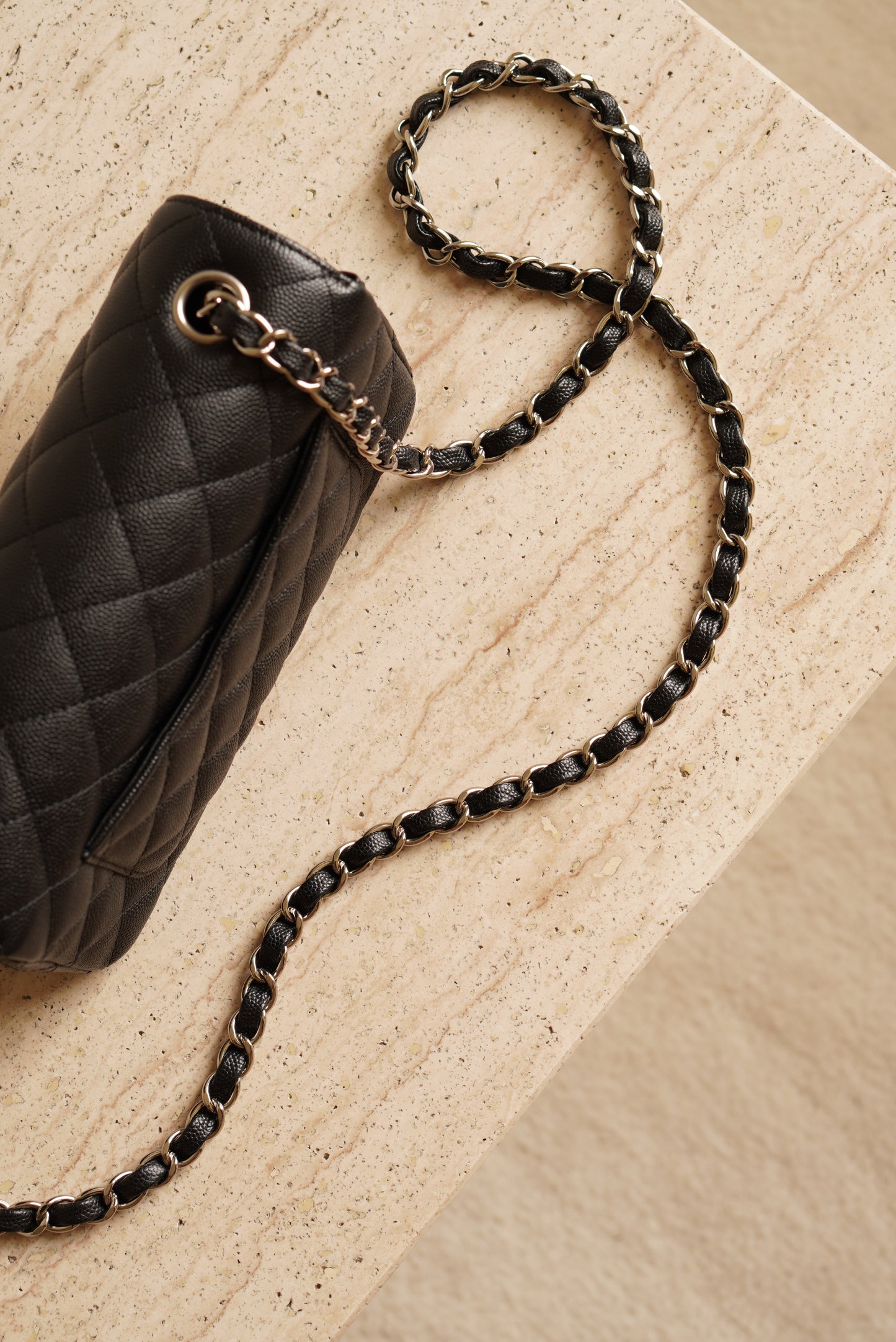CHANEL 17C MINI RECTANGULAR | BLACK