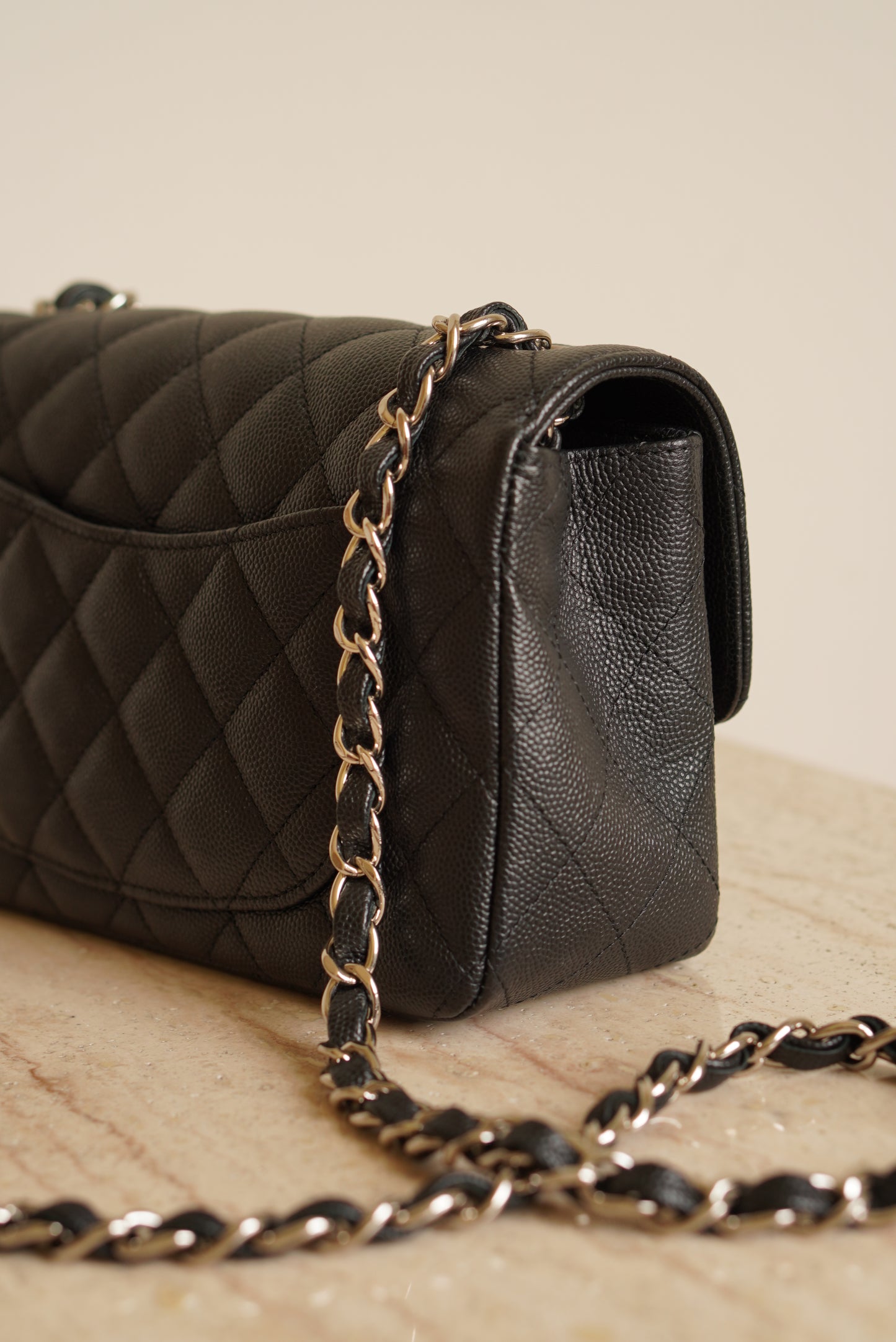 CHANEL 17C MINI RECTANGULAR | BLACK
