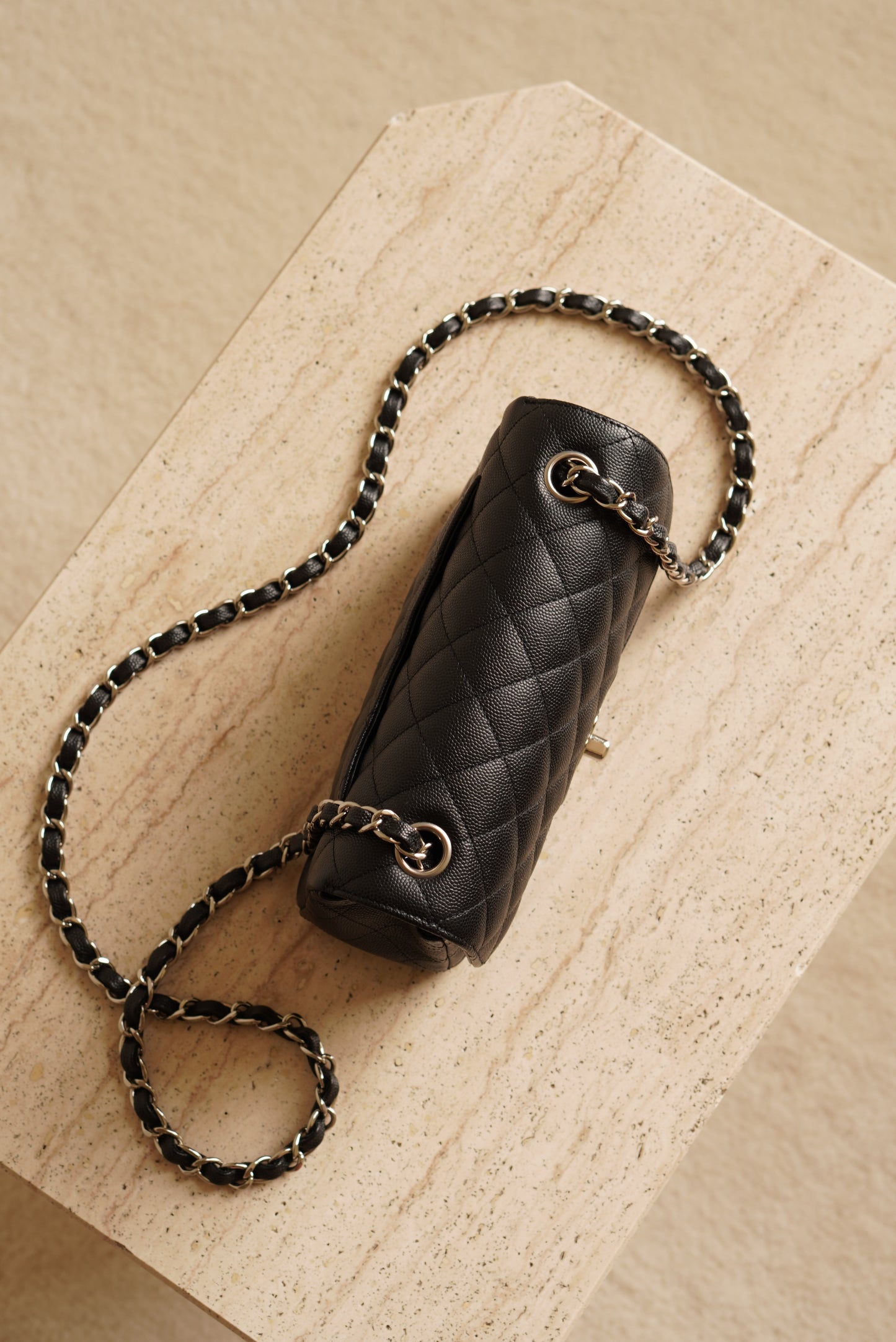 CHANEL 17C MINI RECTANGULAR | BLACK