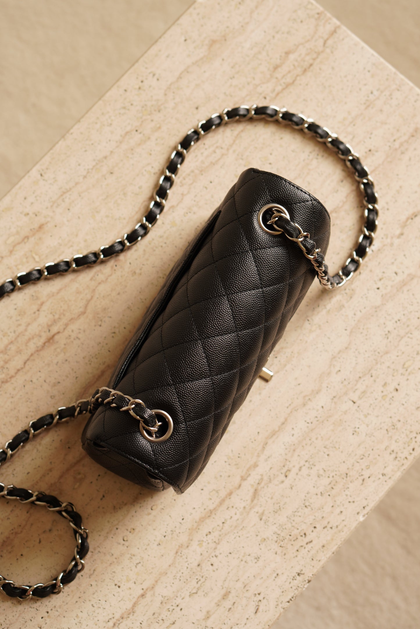 CHANEL 17C MINI RECTANGULAR | BLACK