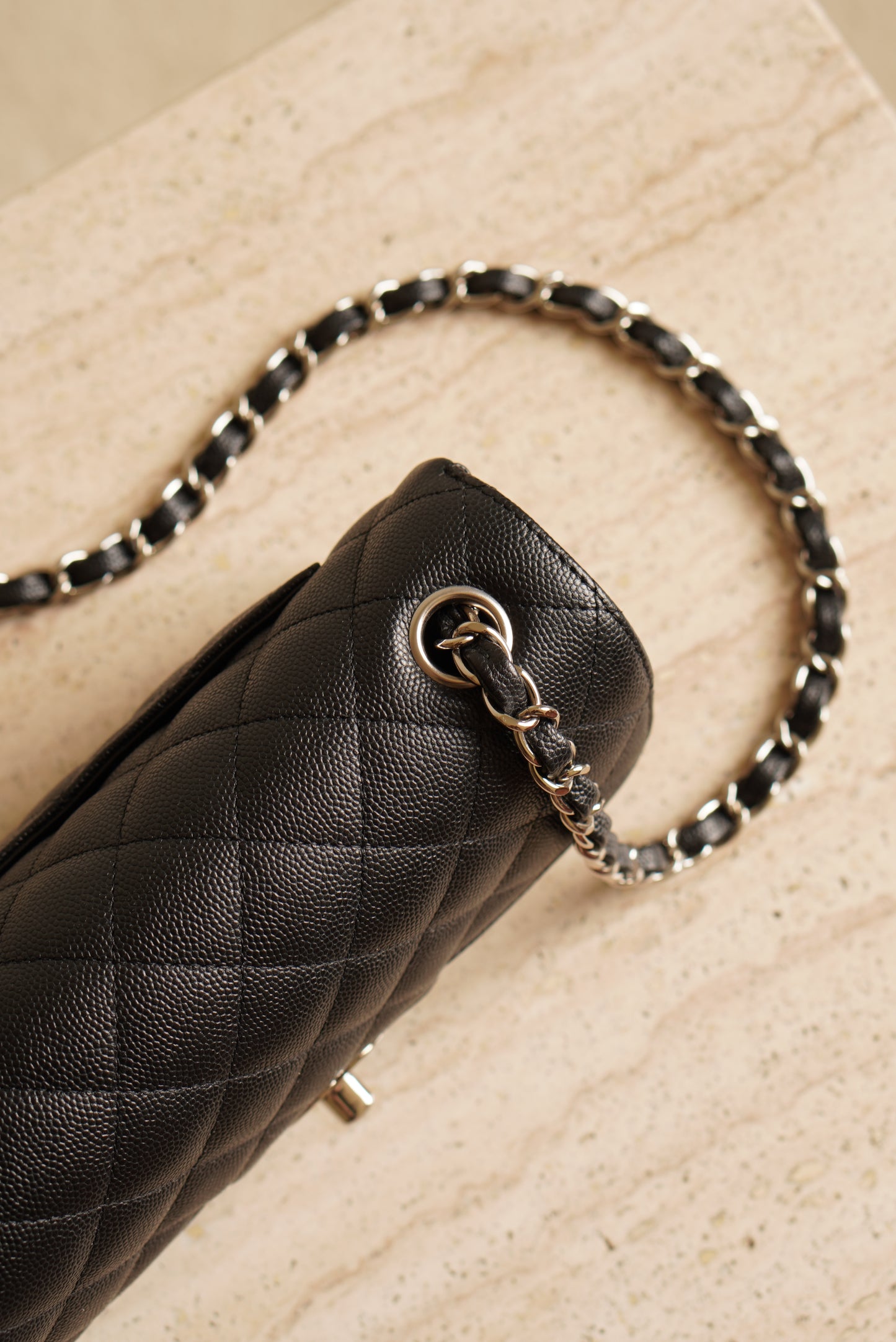 CHANEL 17C MINI RECTANGULAR | BLACK