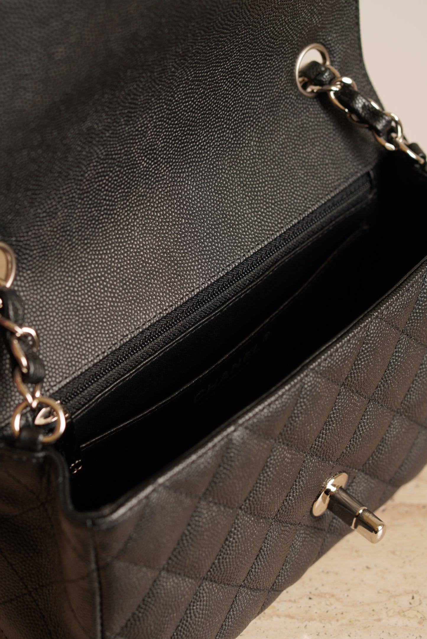 CHANEL 17C MINI RECTANGULAR | BLACK