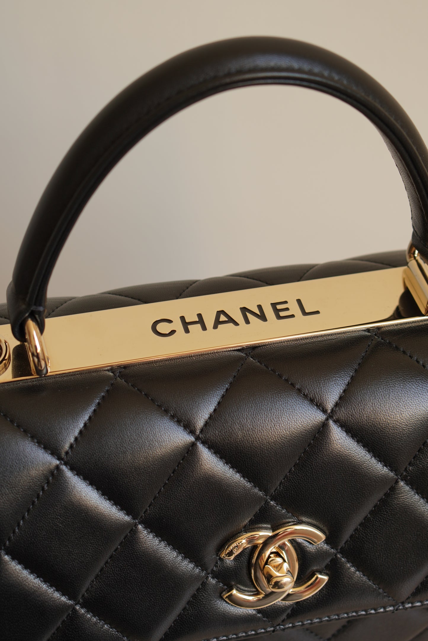 CHANEL CC TRENDY SMALL FLAP BAG | BLACK