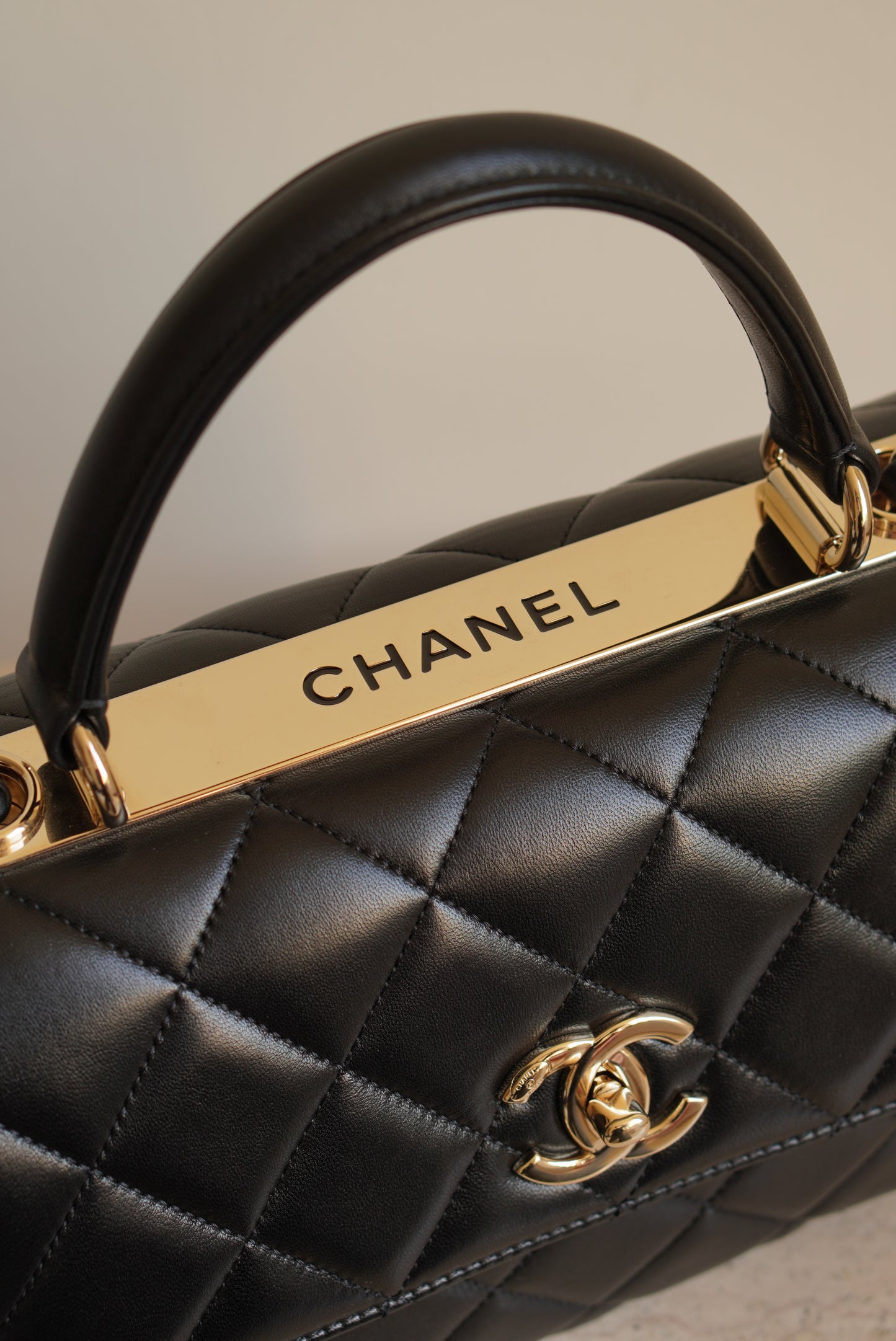 CHANEL CC TRENDY SMALL FLAP BAG | BLACK