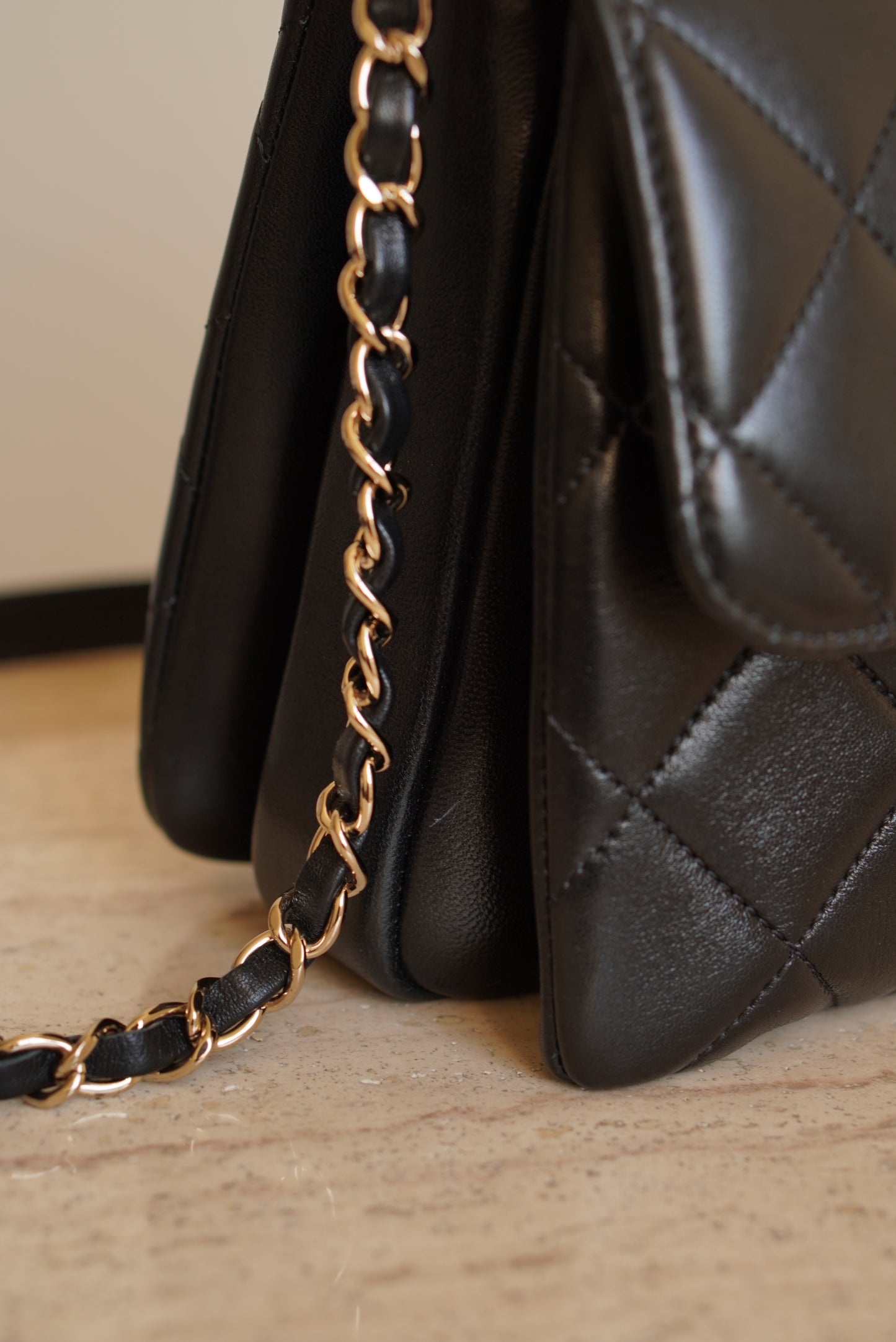 CHANEL CC TRENDY SMALL FLAP BAG | BLACK