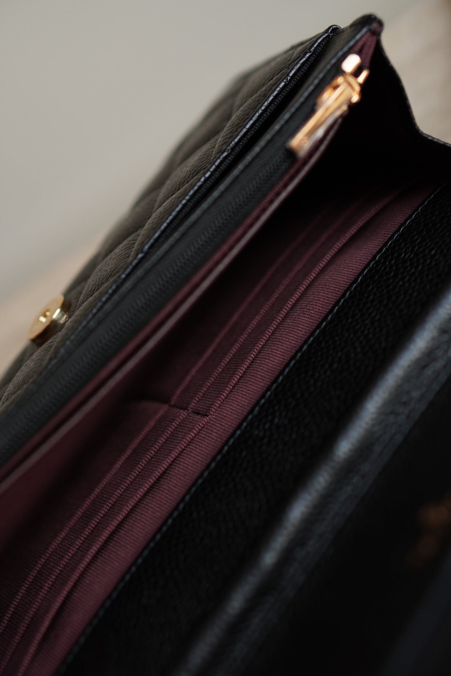 CHANEL WALLET ON CHAIN | BLACK