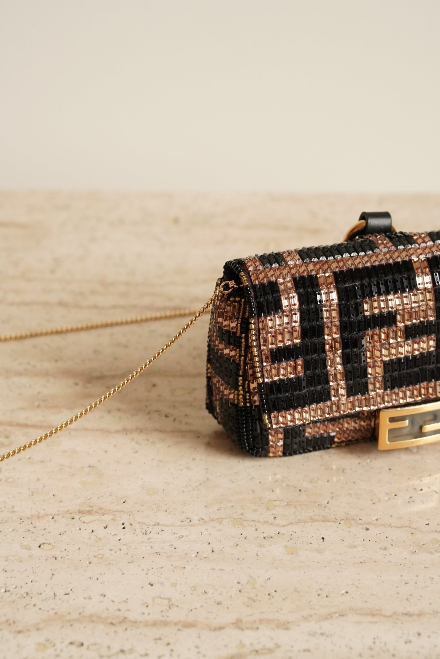 FENDI NANO BAGUETTE CHARM
