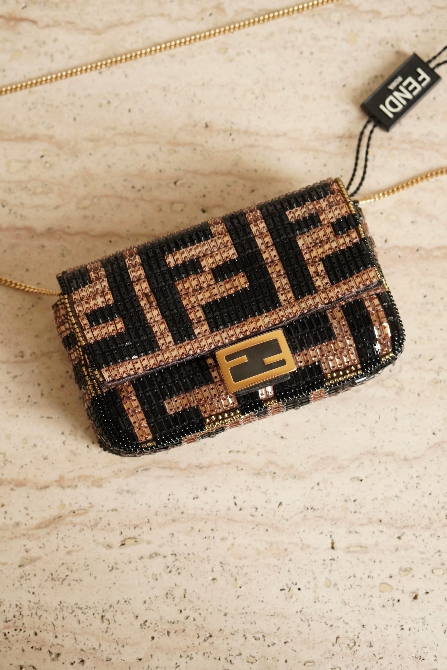FENDI NANO BAGUETTE CHARM