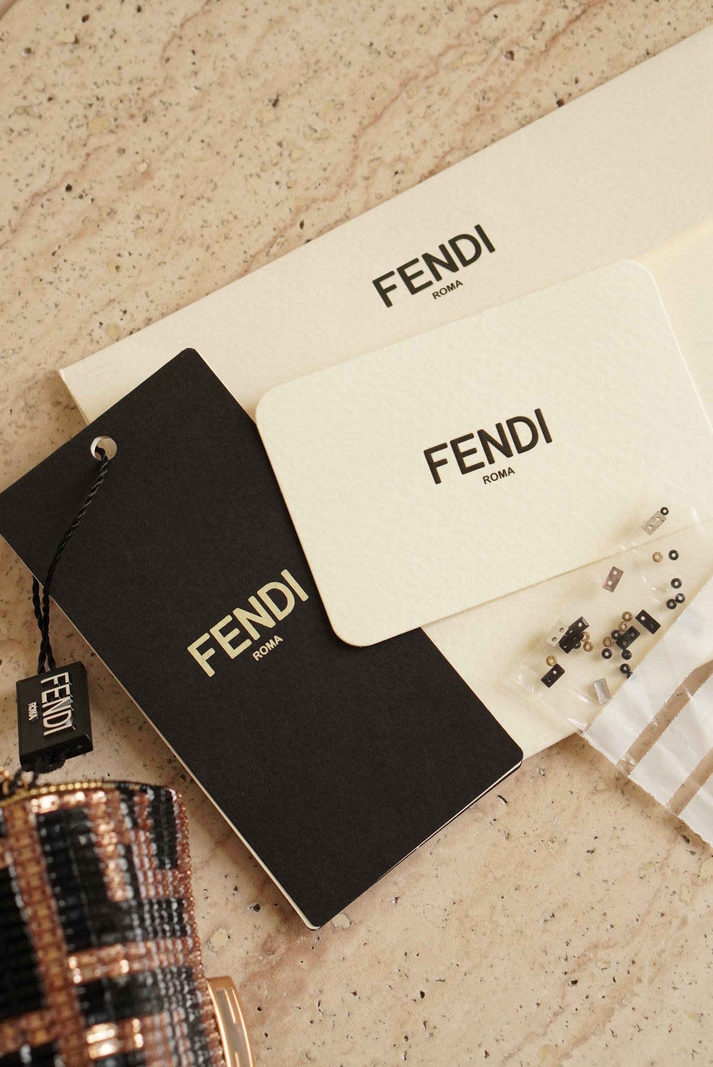 FENDI NANO BAGUETTE CHARM