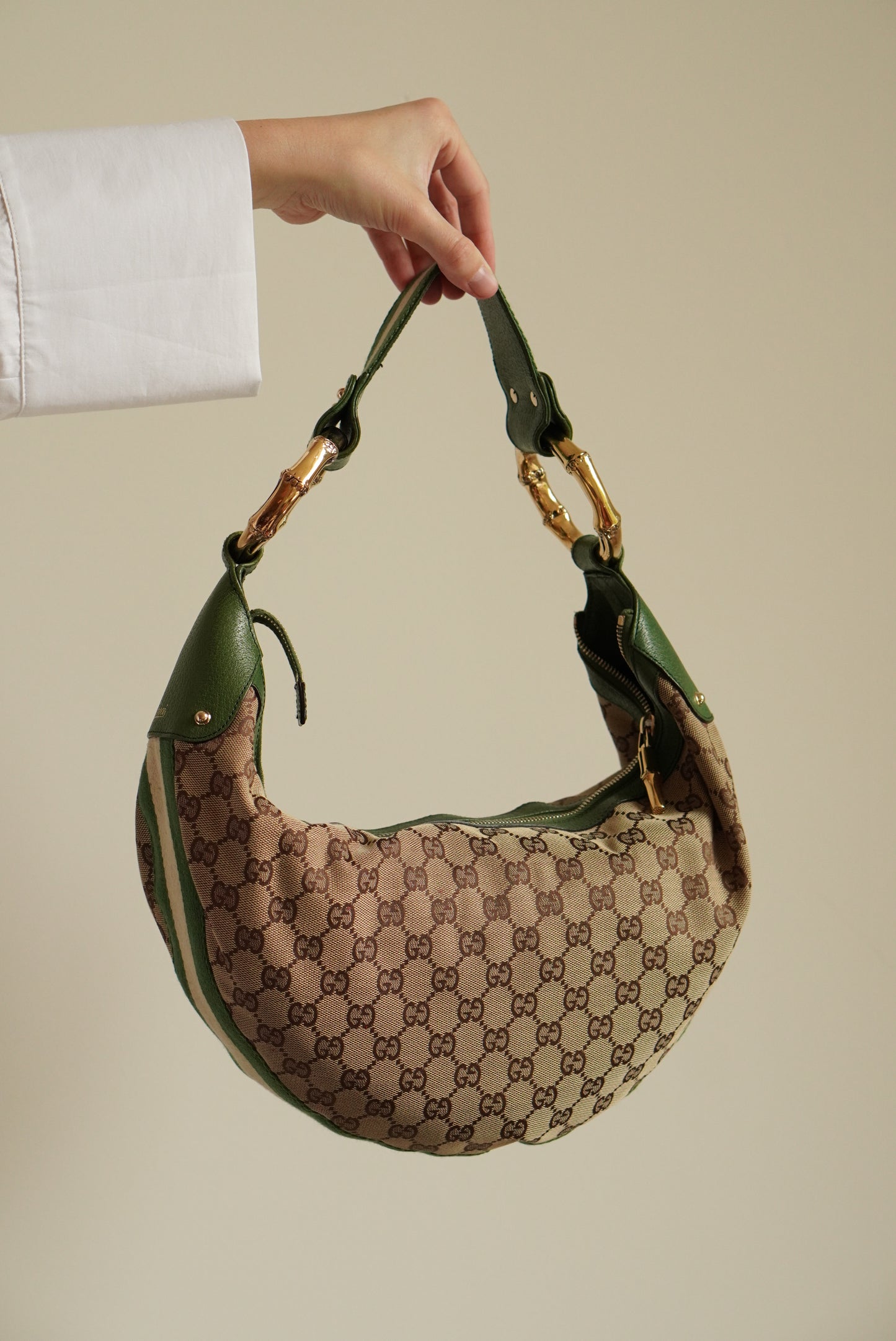 GUCCI BAMBOO RING HOBO