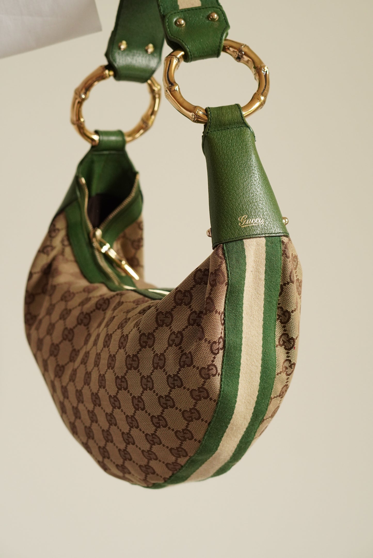GUCCI BAMBOO RING HOBO