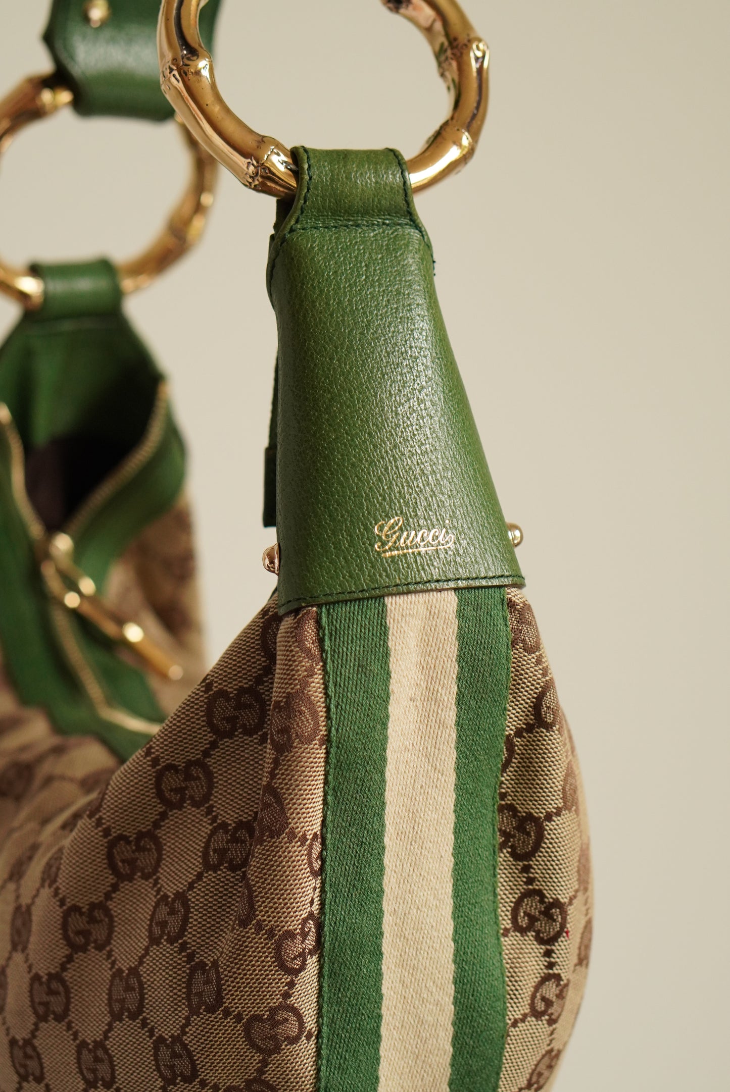 GUCCI BAMBOO RING HOBO