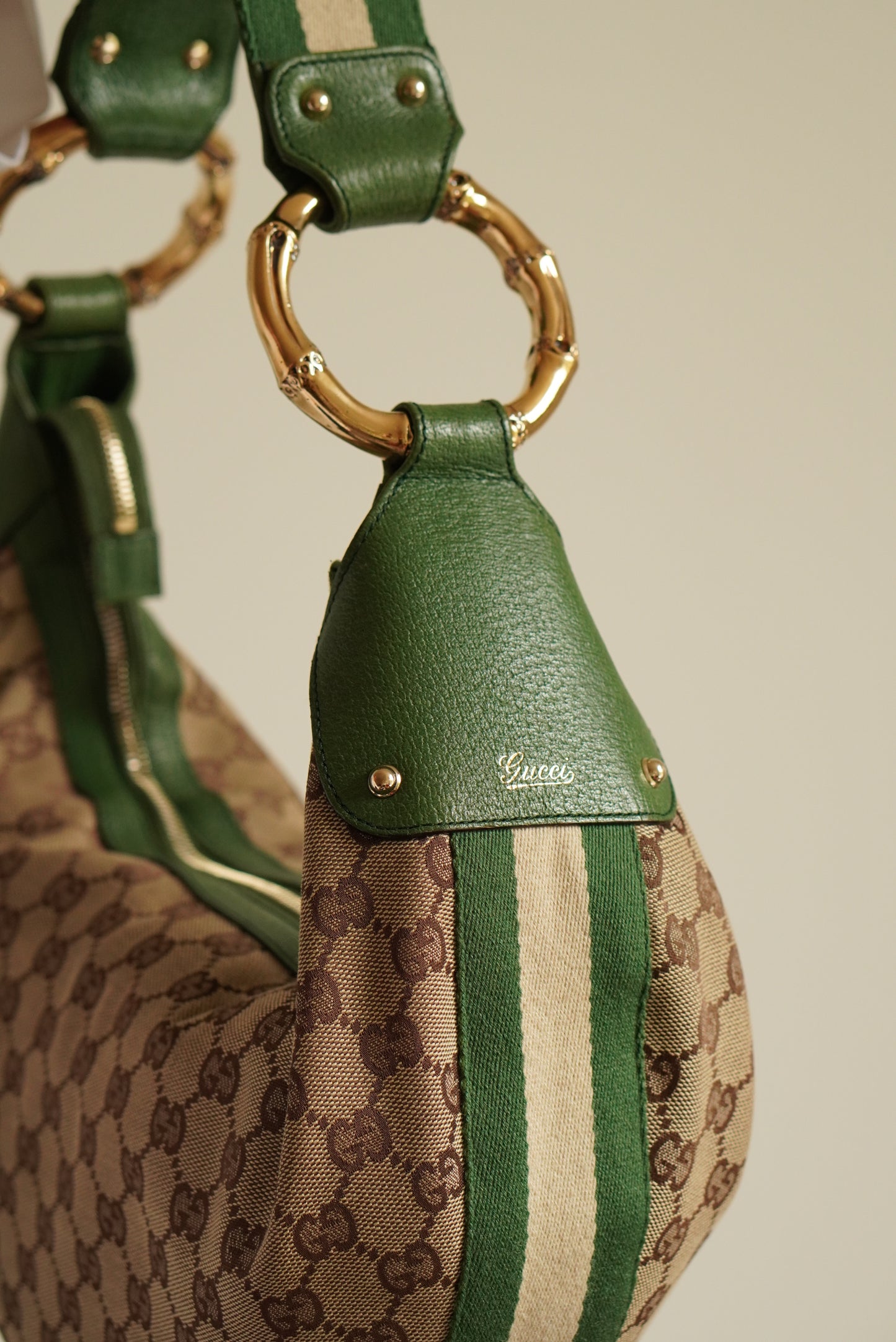 GUCCI BAMBOO RING HOBO