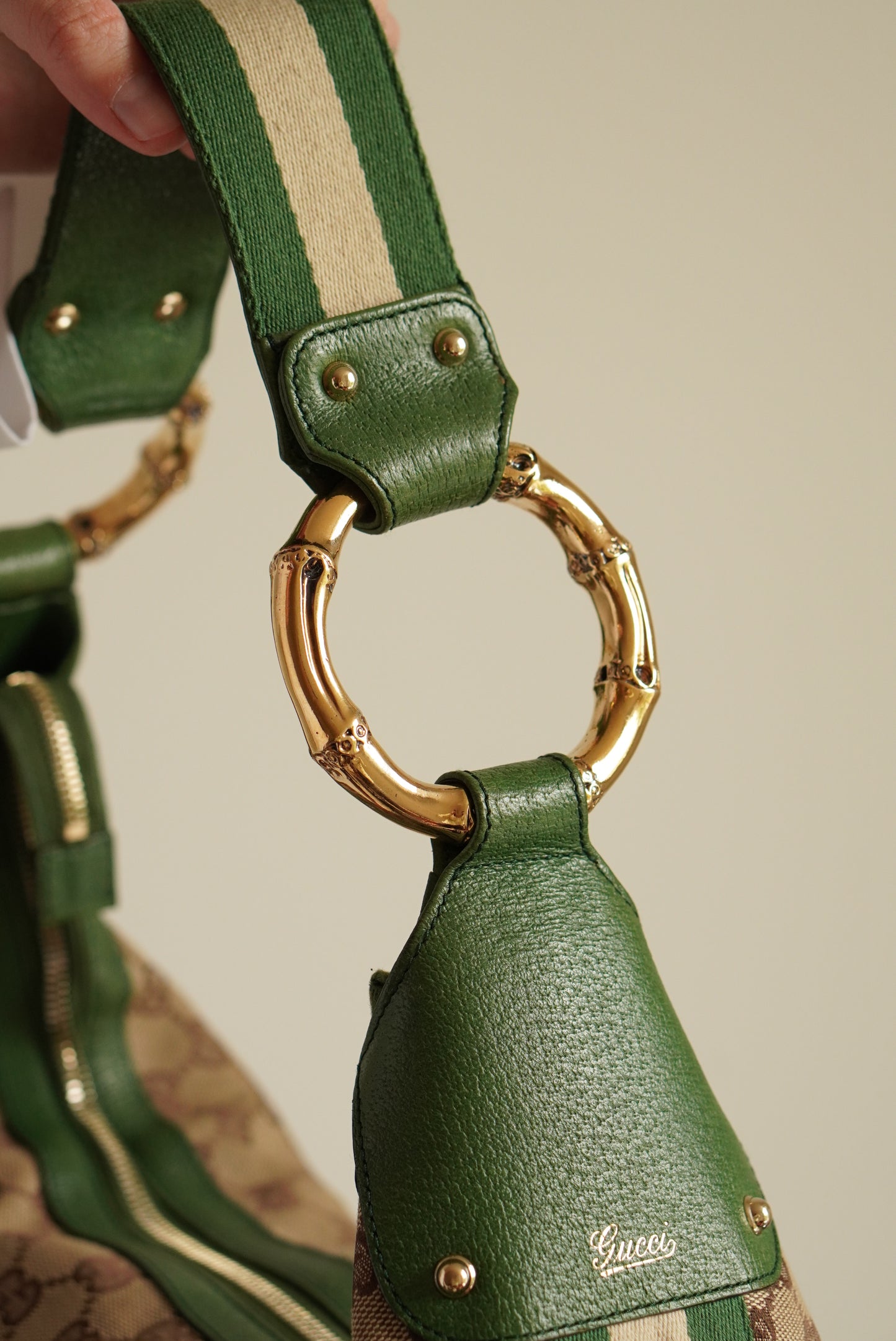 GUCCI BAMBOO RING HOBO