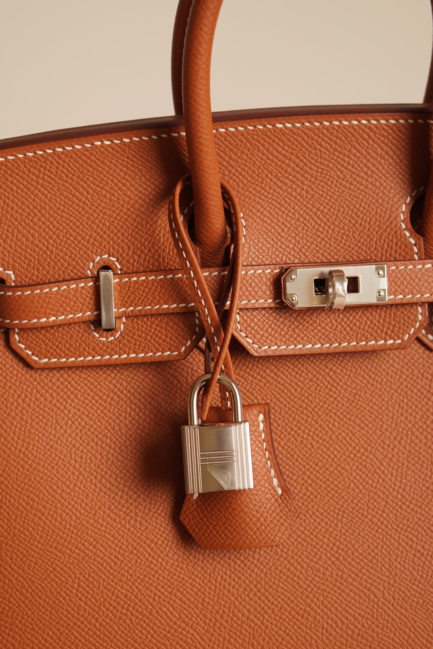 HERMÈS BIRKIN 25 SELLIER EPSOM | GOLD