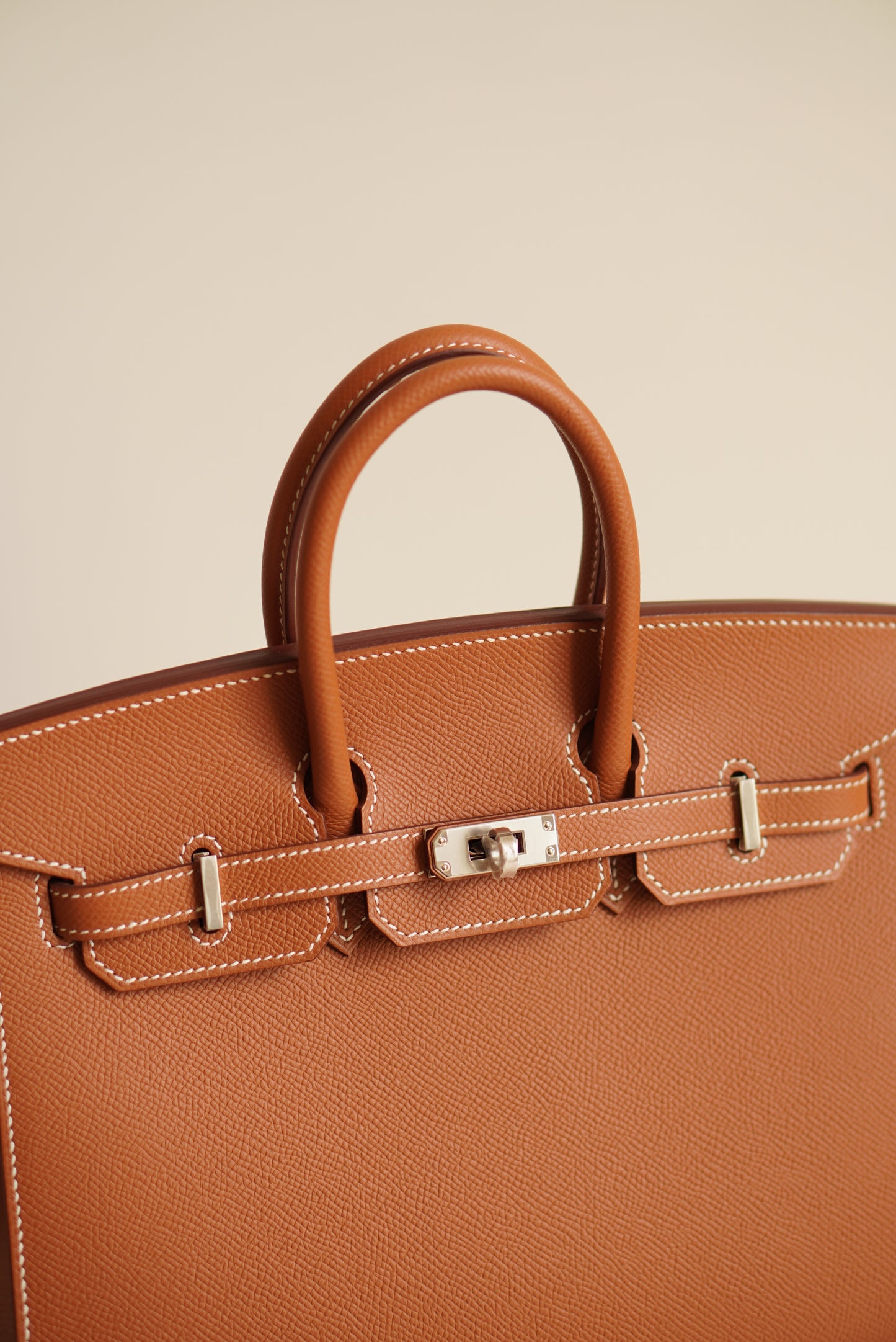 HERMÈS BIRKIN 25 SELLIER EPSOM | GOLD